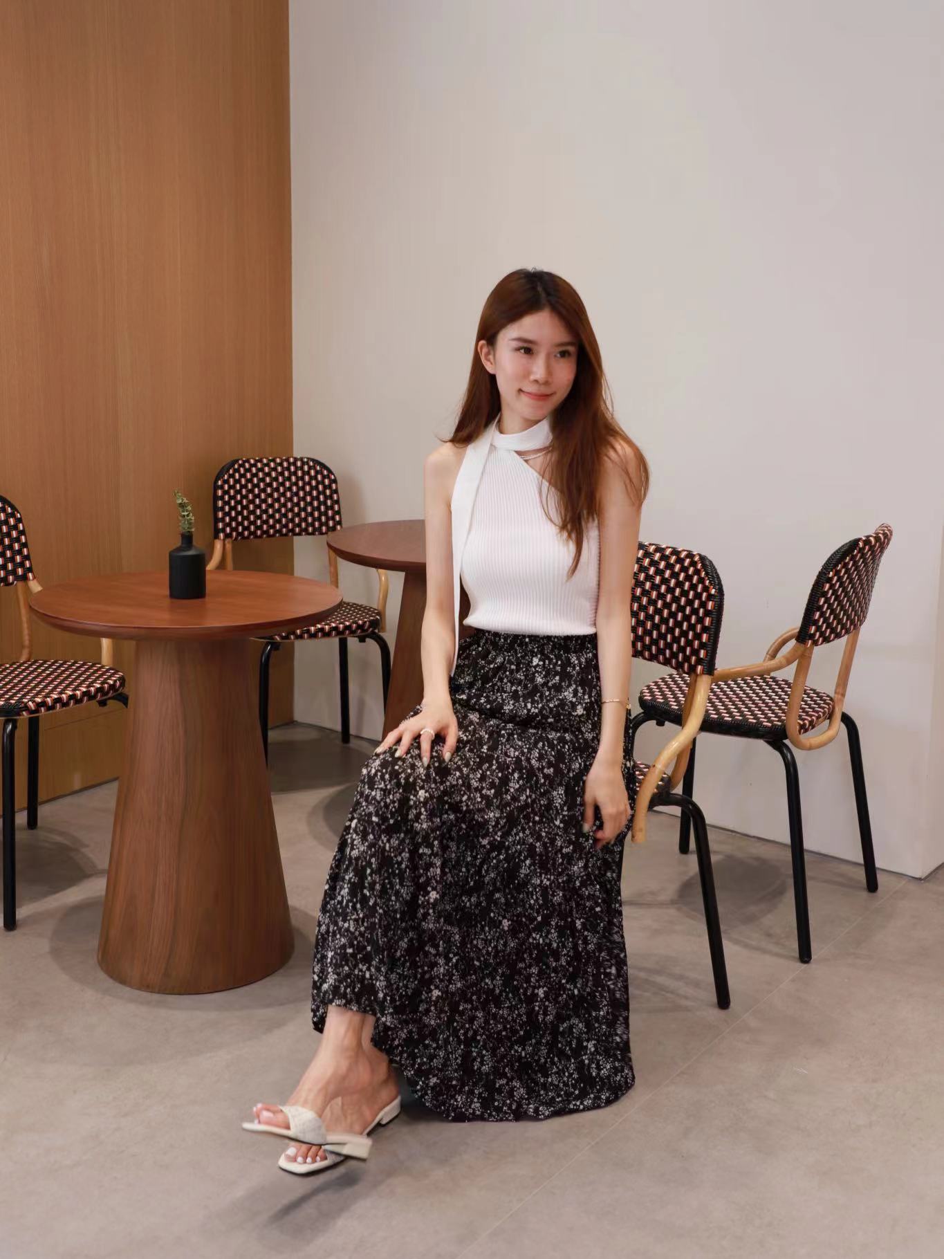Floral Maxi Skirt
