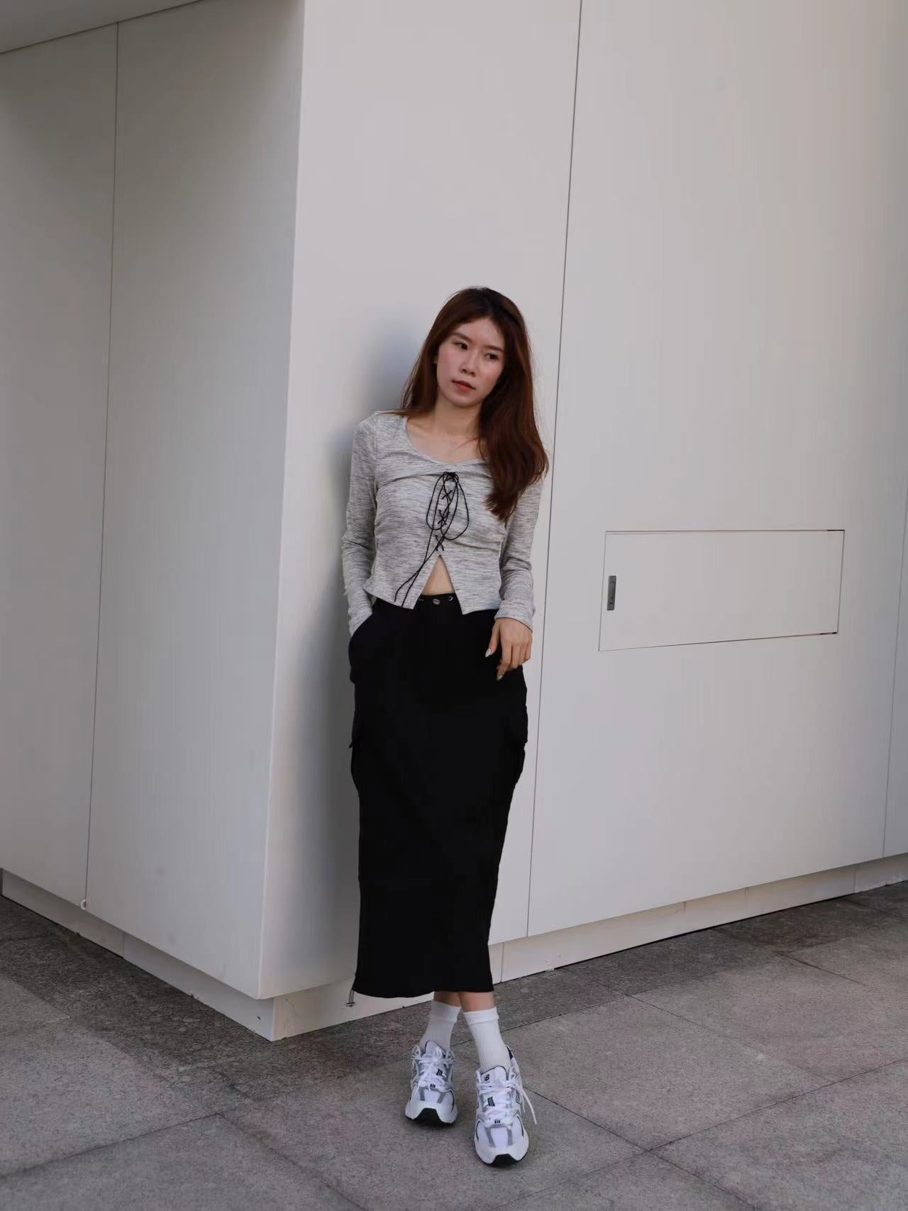 Tied Up Cowboy Long Sleeves Top