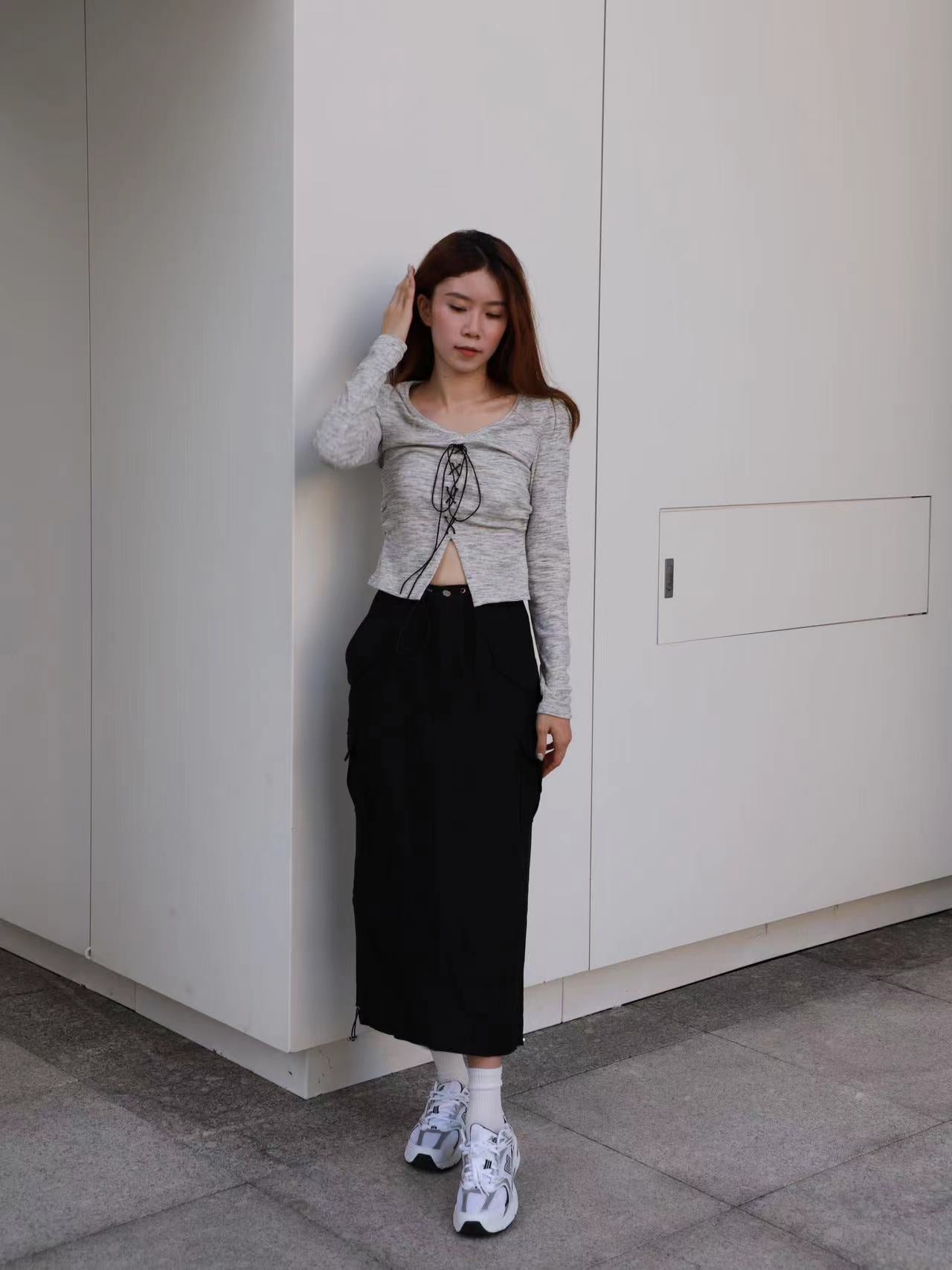 Tied Up Cowboy Long Sleeves Top