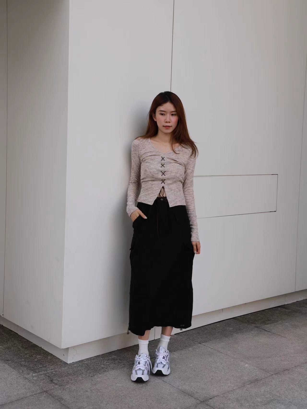 Tied Up Cowboy Long Sleeves Top