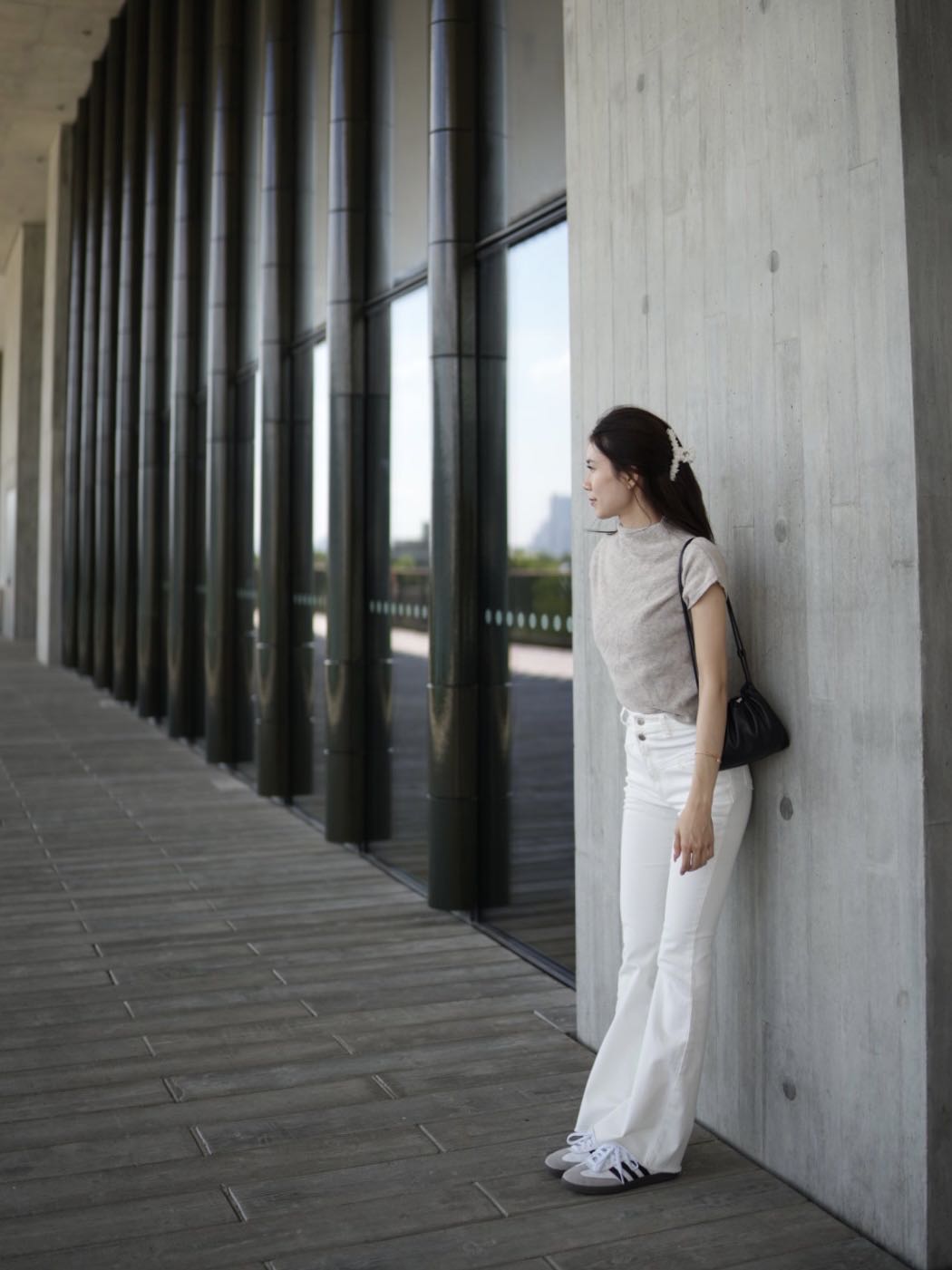Cashmere Turtle Neck T Top