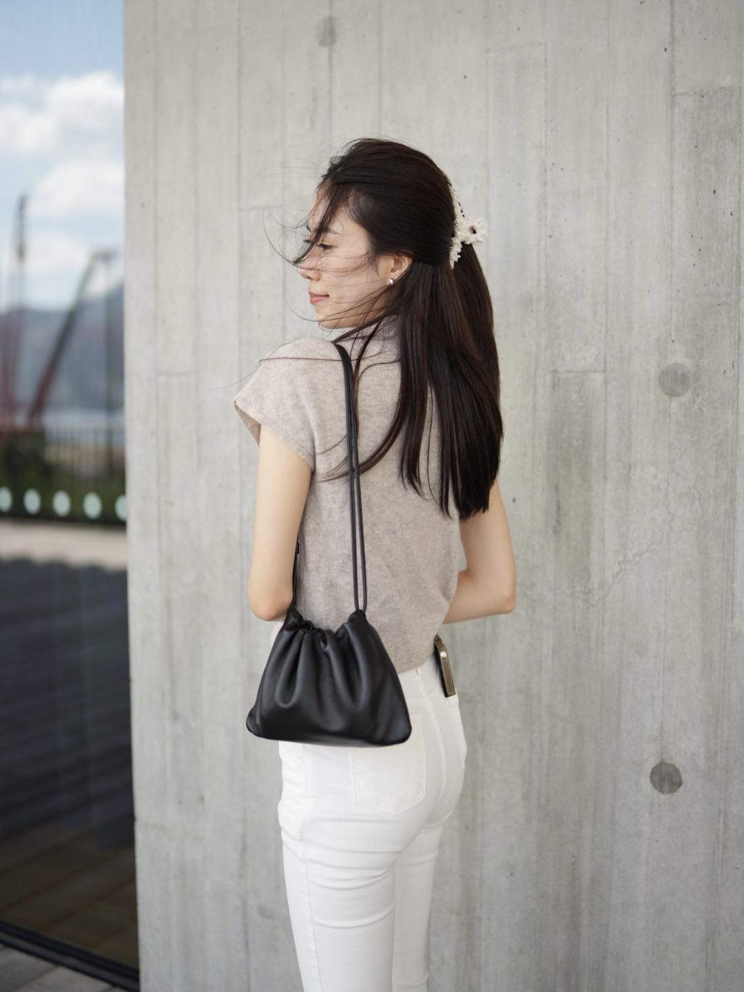 Cashmere Turtle Neck T Top
