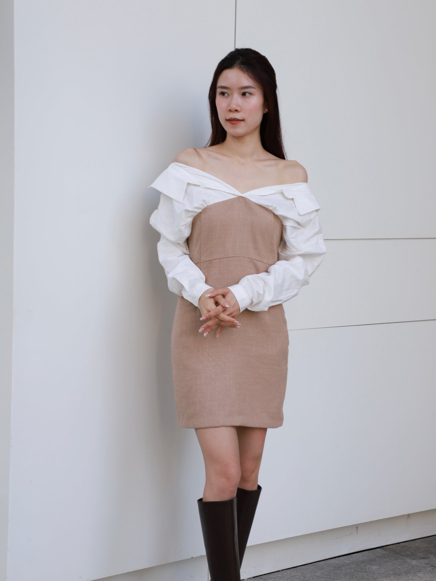 Shirt Top Elsa Mini Dress