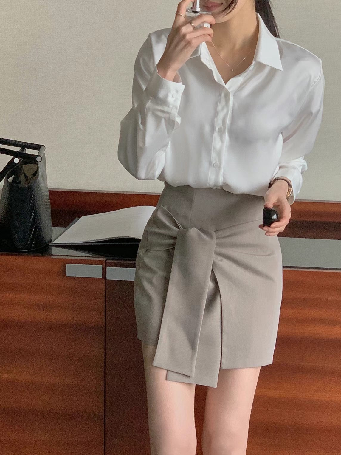 Tied it Up Mini Skirt