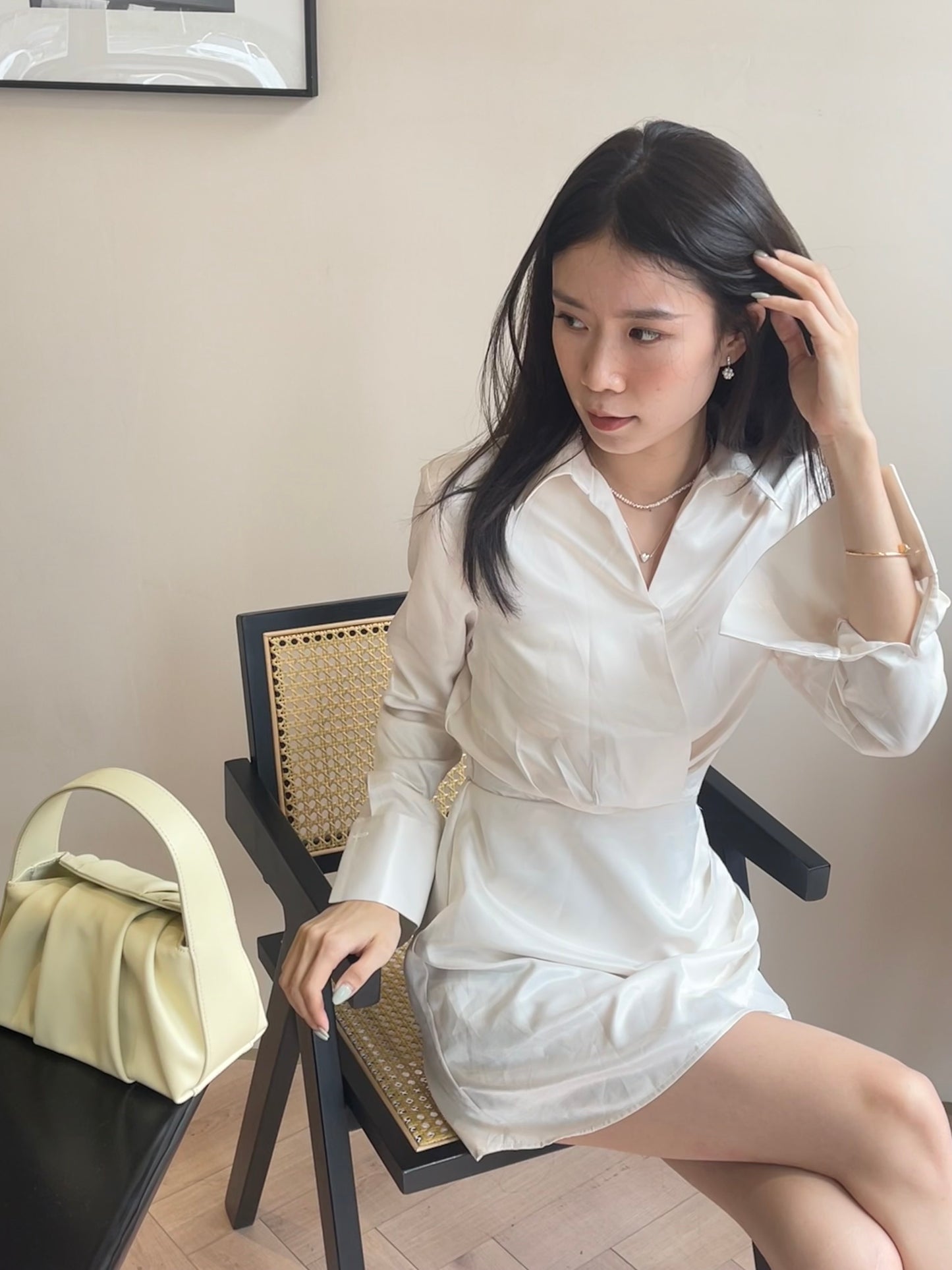 Bling Silky Mini Dress