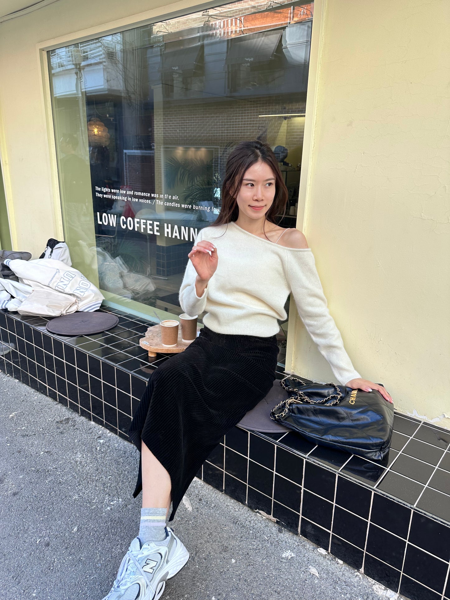 Velvet Maxi Skirt