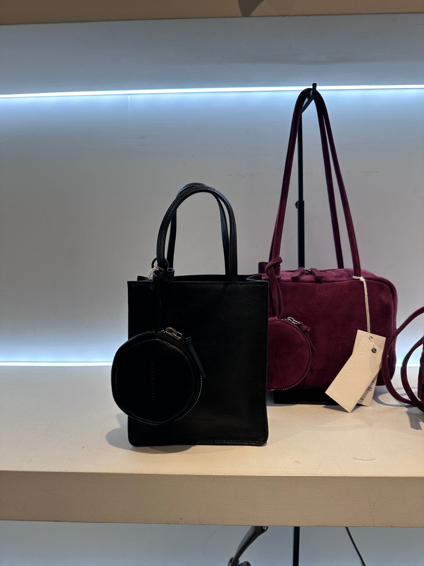 Office to Go Leather Bag with coin bag