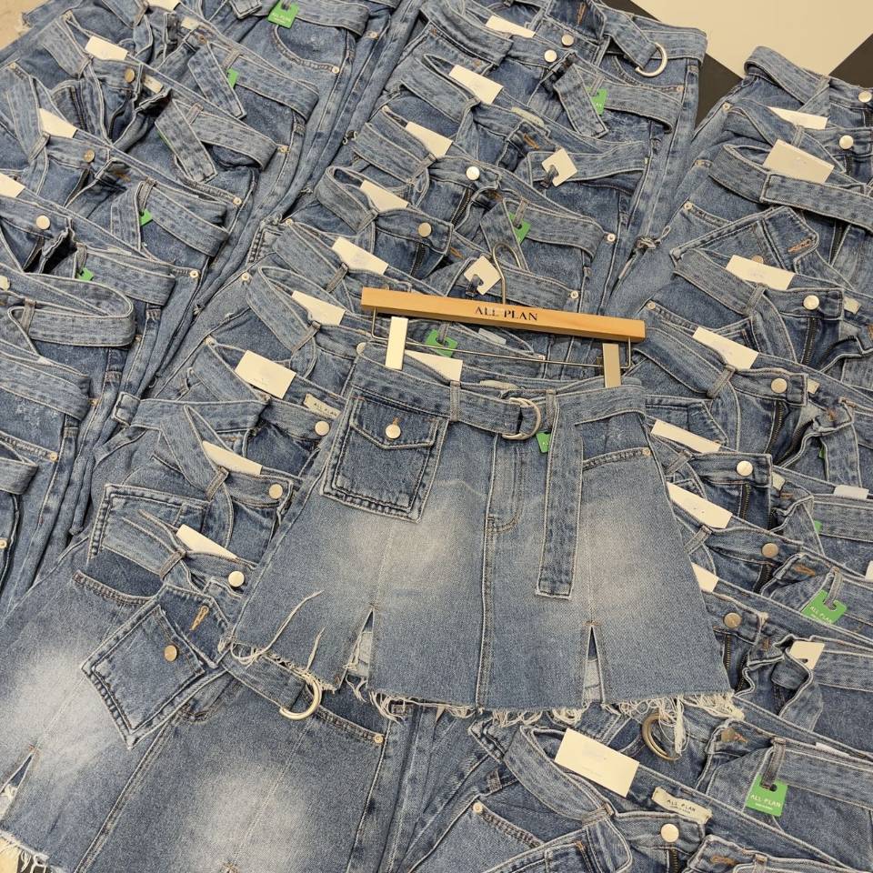 Denim Skirt Shorts