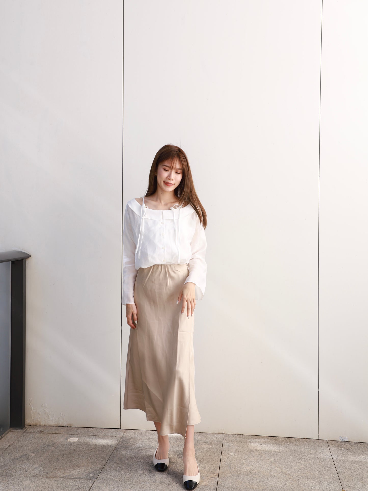 Silk Maxi Skirt