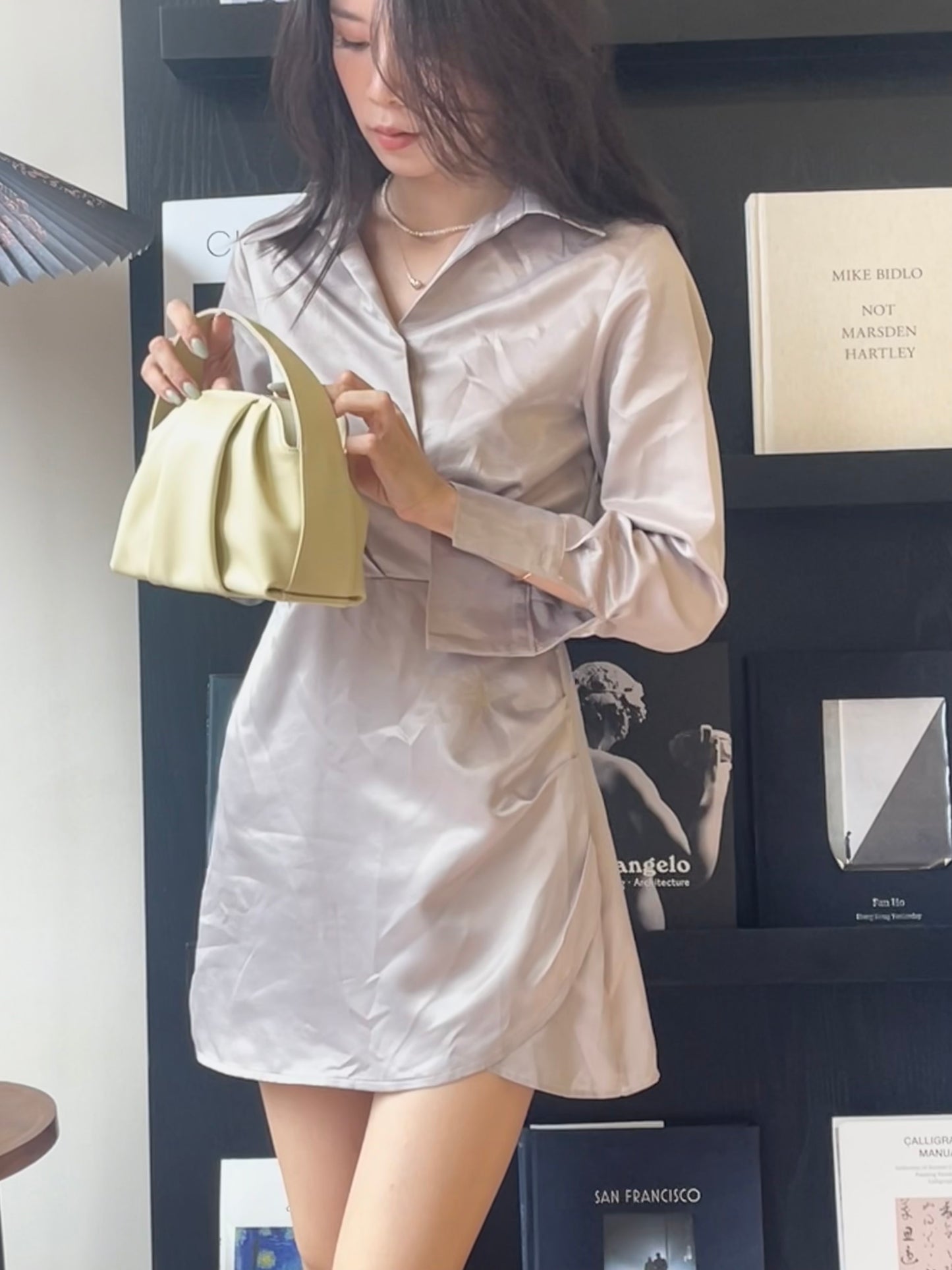 Bling Silky Mini Dress