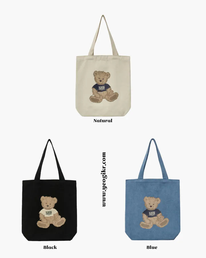 MARITHE FRANCOIS GIRBAUD - DOODLE BEAR ECO BAG