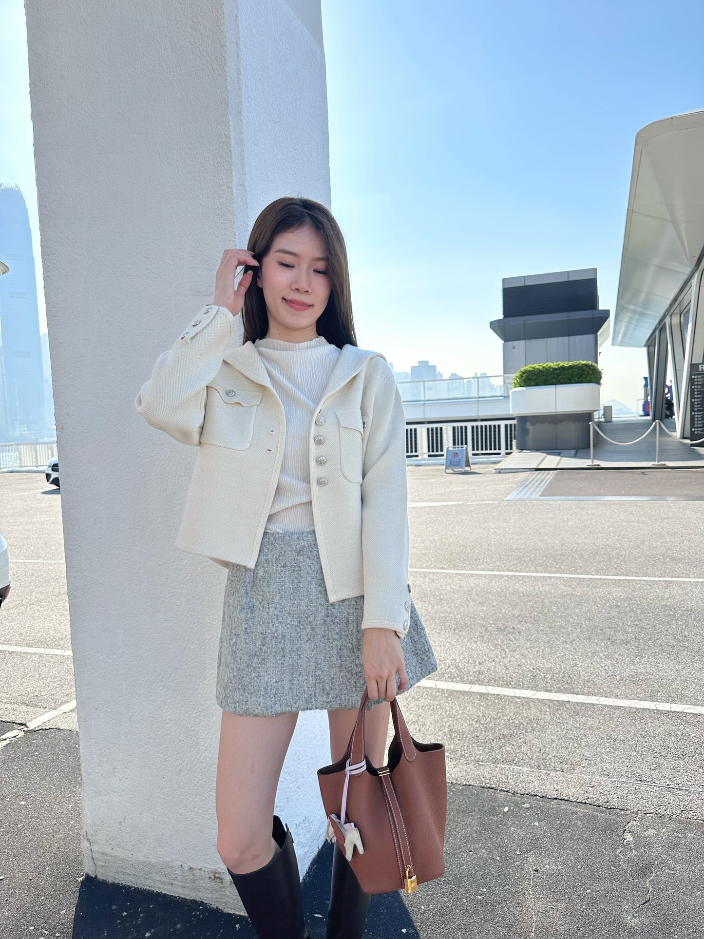 Sliver Button Jacket