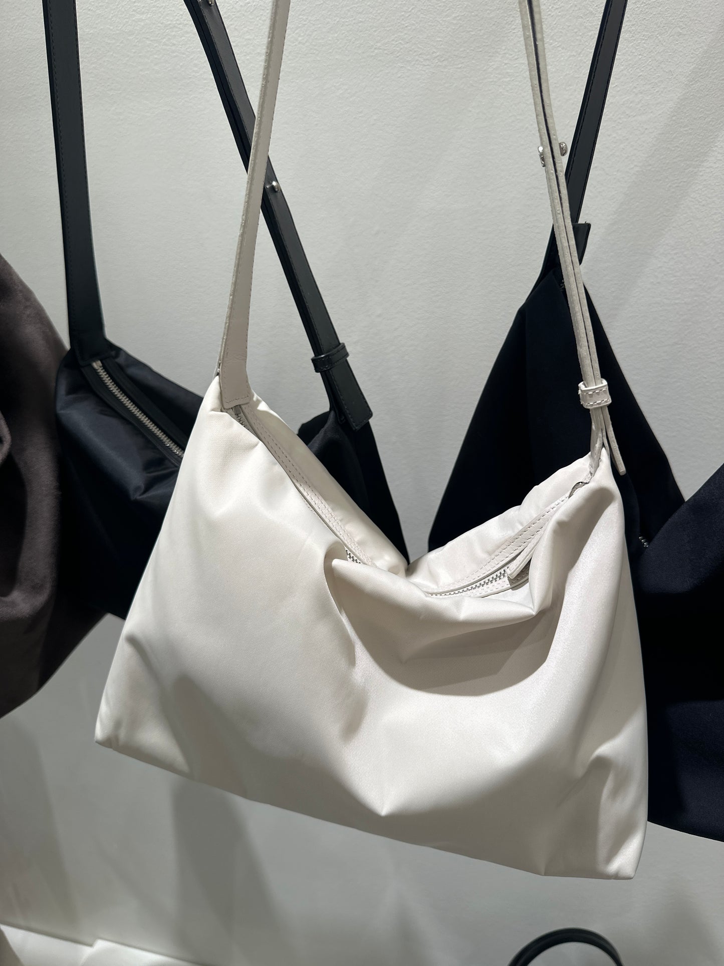 Nylon Leather Strap Bag