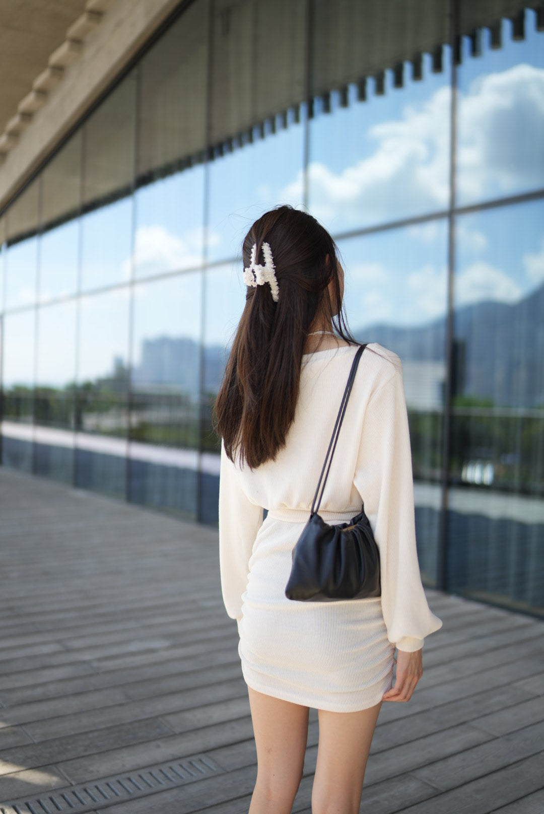 Dumpling Real Leather Bag