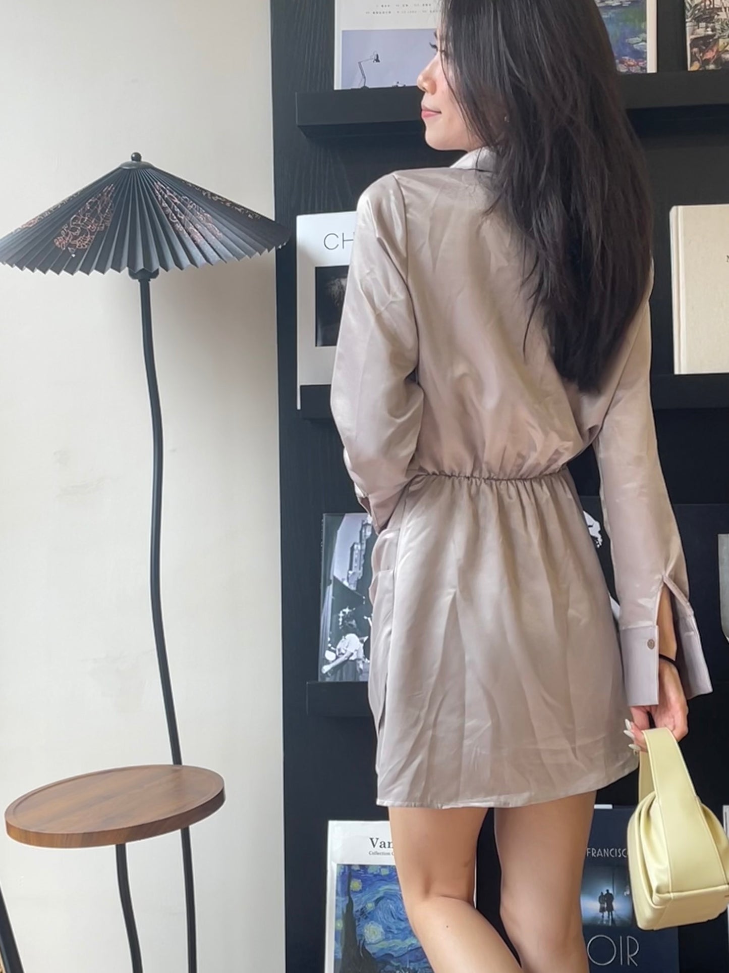 Bling Silky Mini Dress