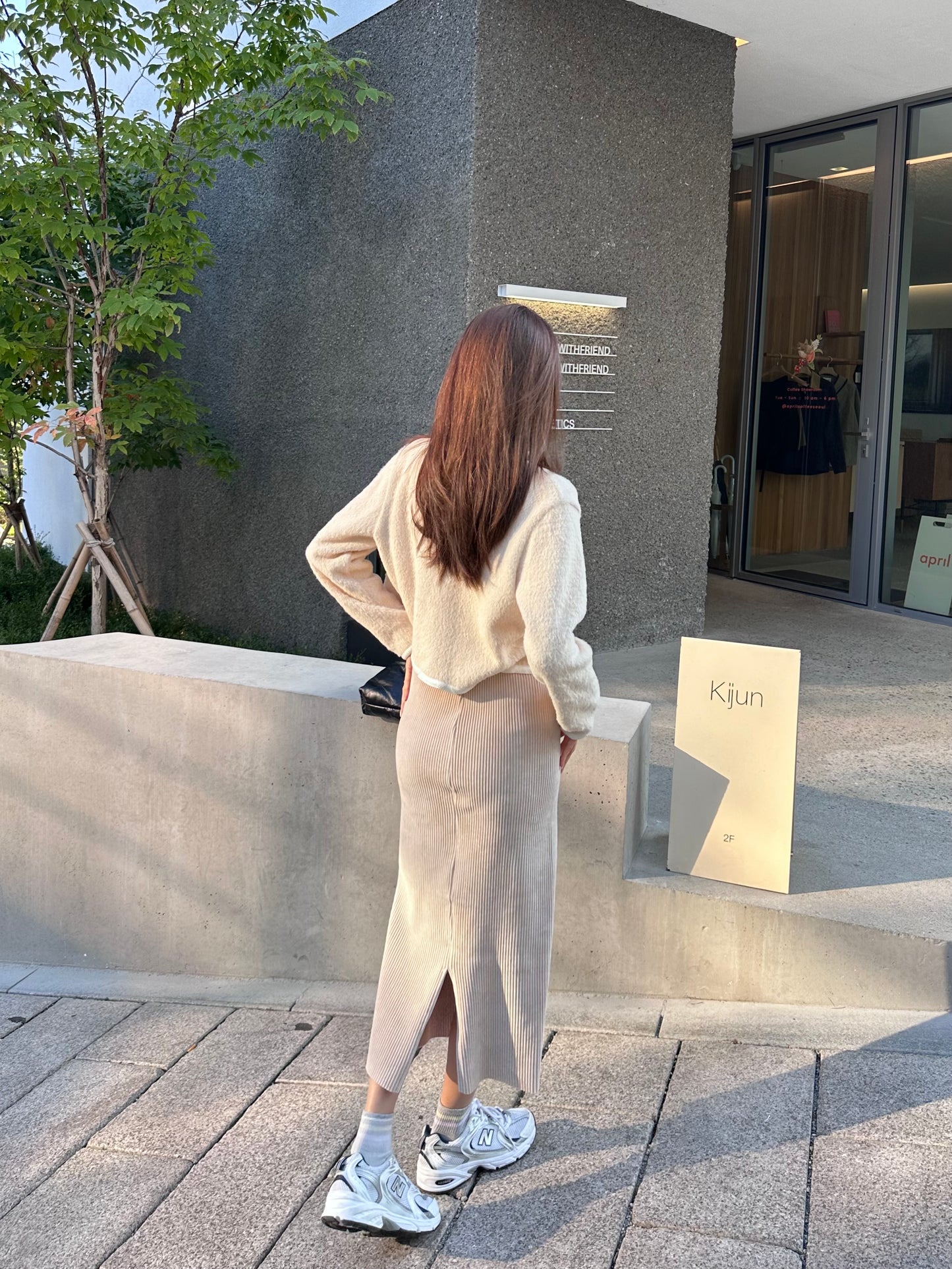 Velvet Maxi Skirt