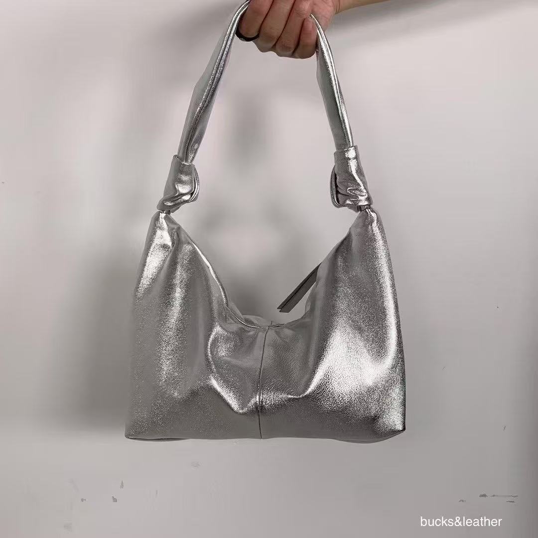 Twisted Real Leather Bag