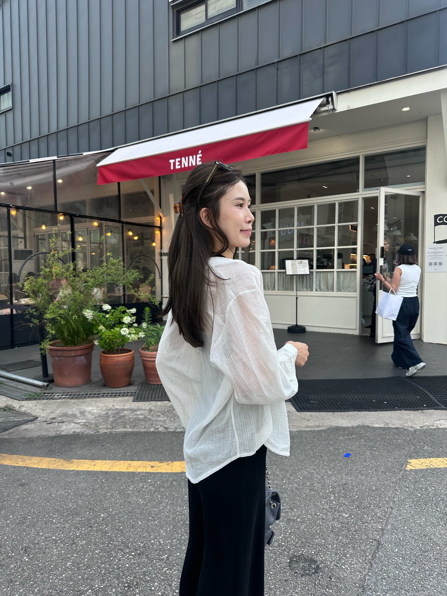 Pink Striped Shirt