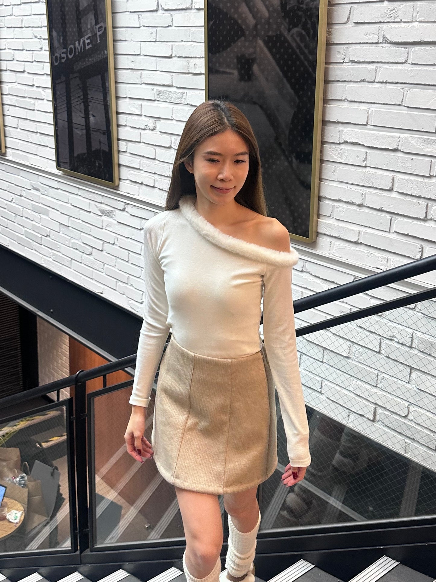 Cotton Wool Flexible Skirt