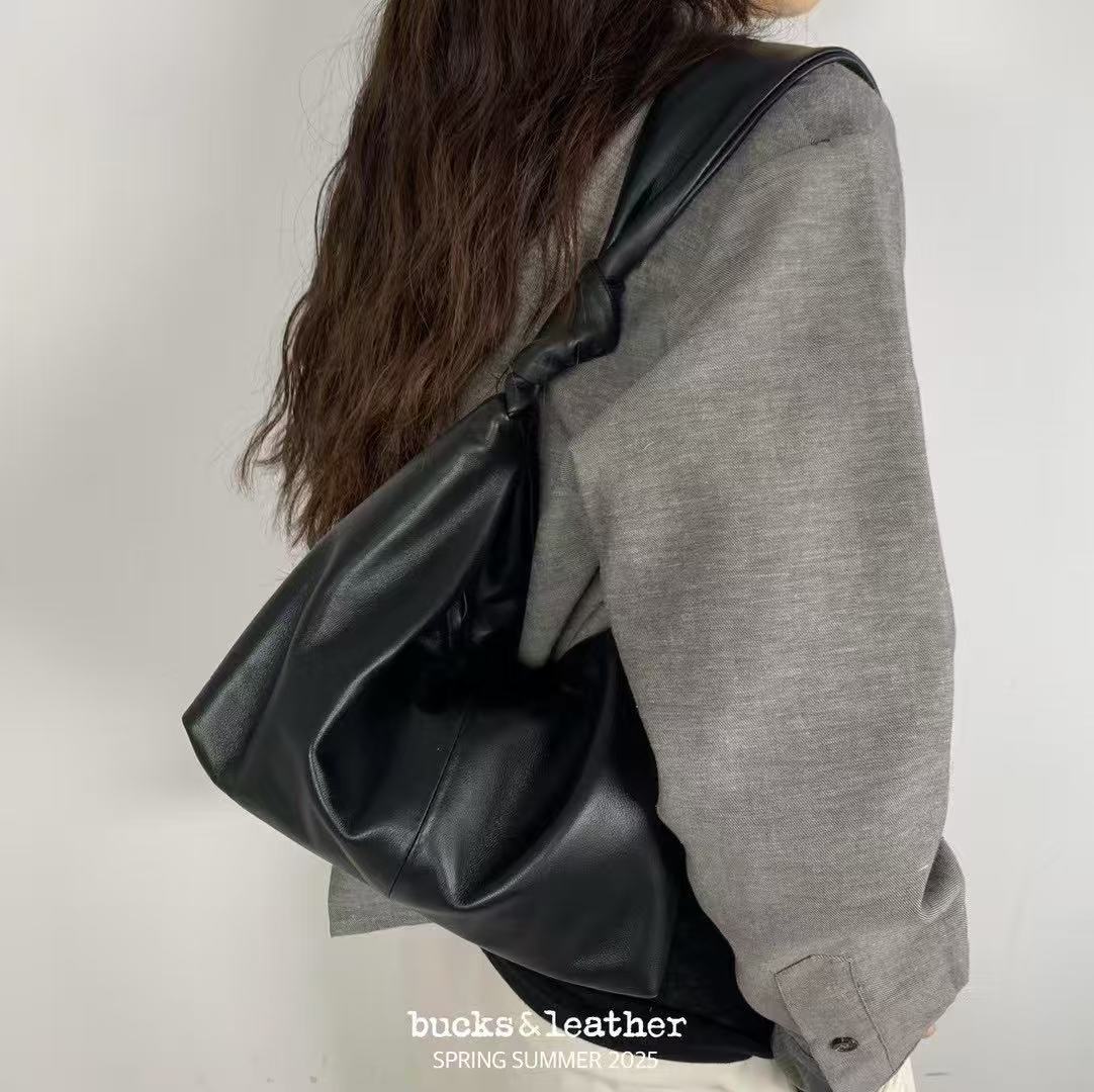 Twisted Real Leather Bag