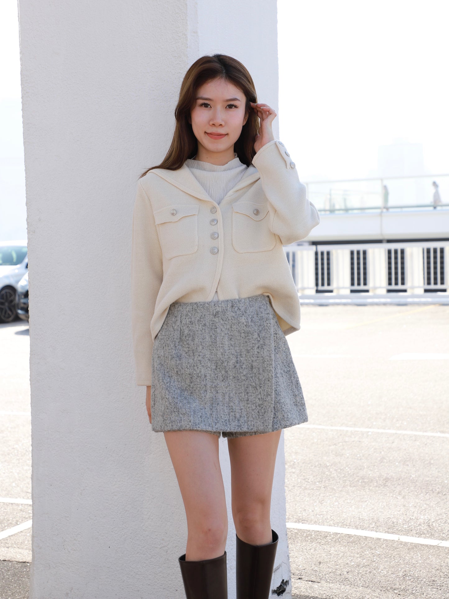 Sliver Button Jacket