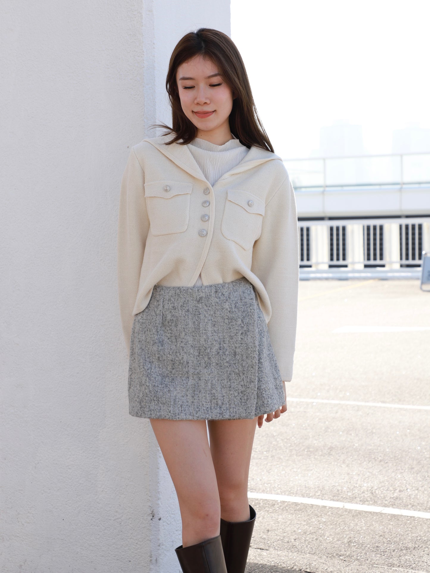 Sliver Button Jacket