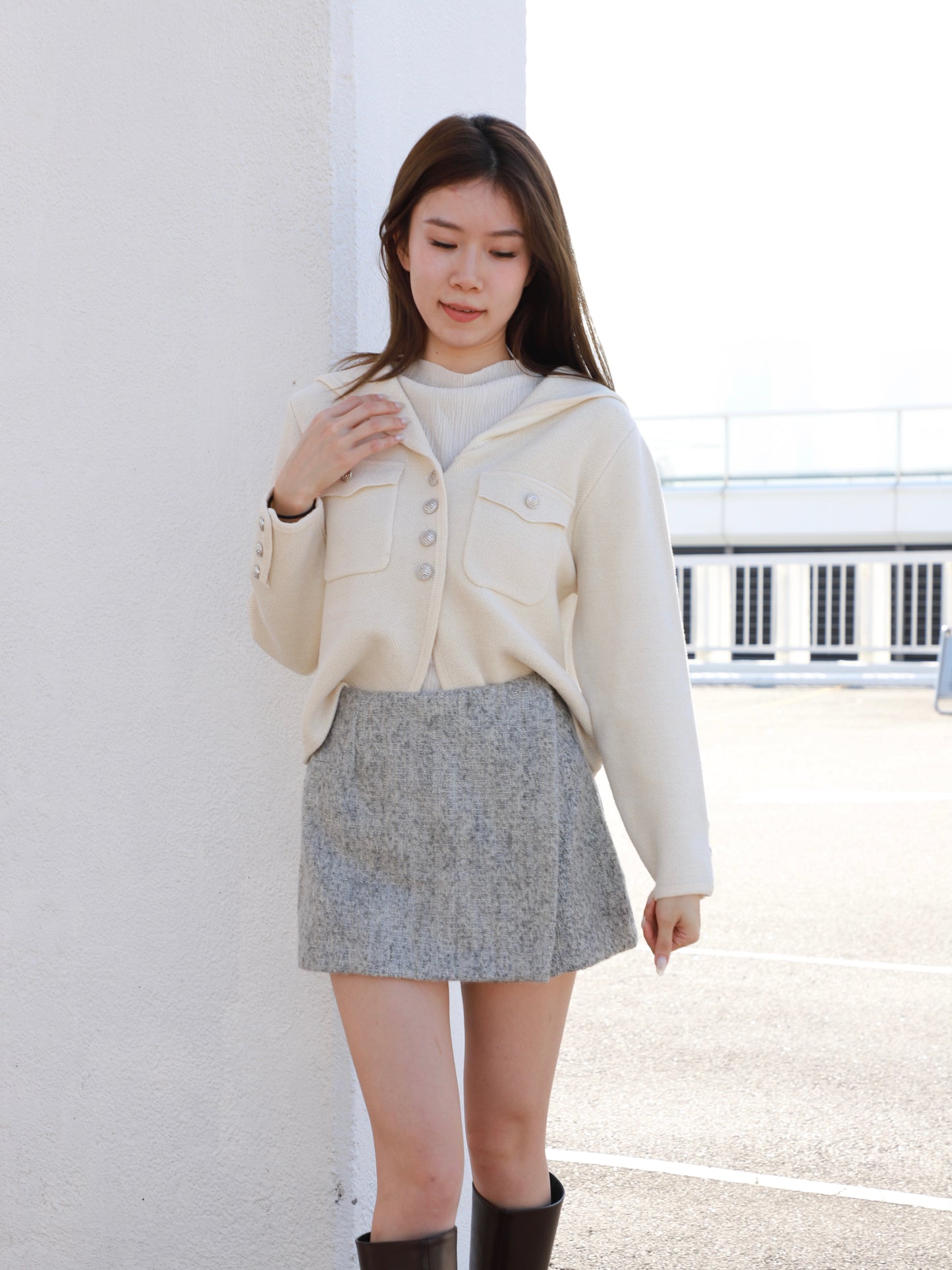Sliver Button Jacket