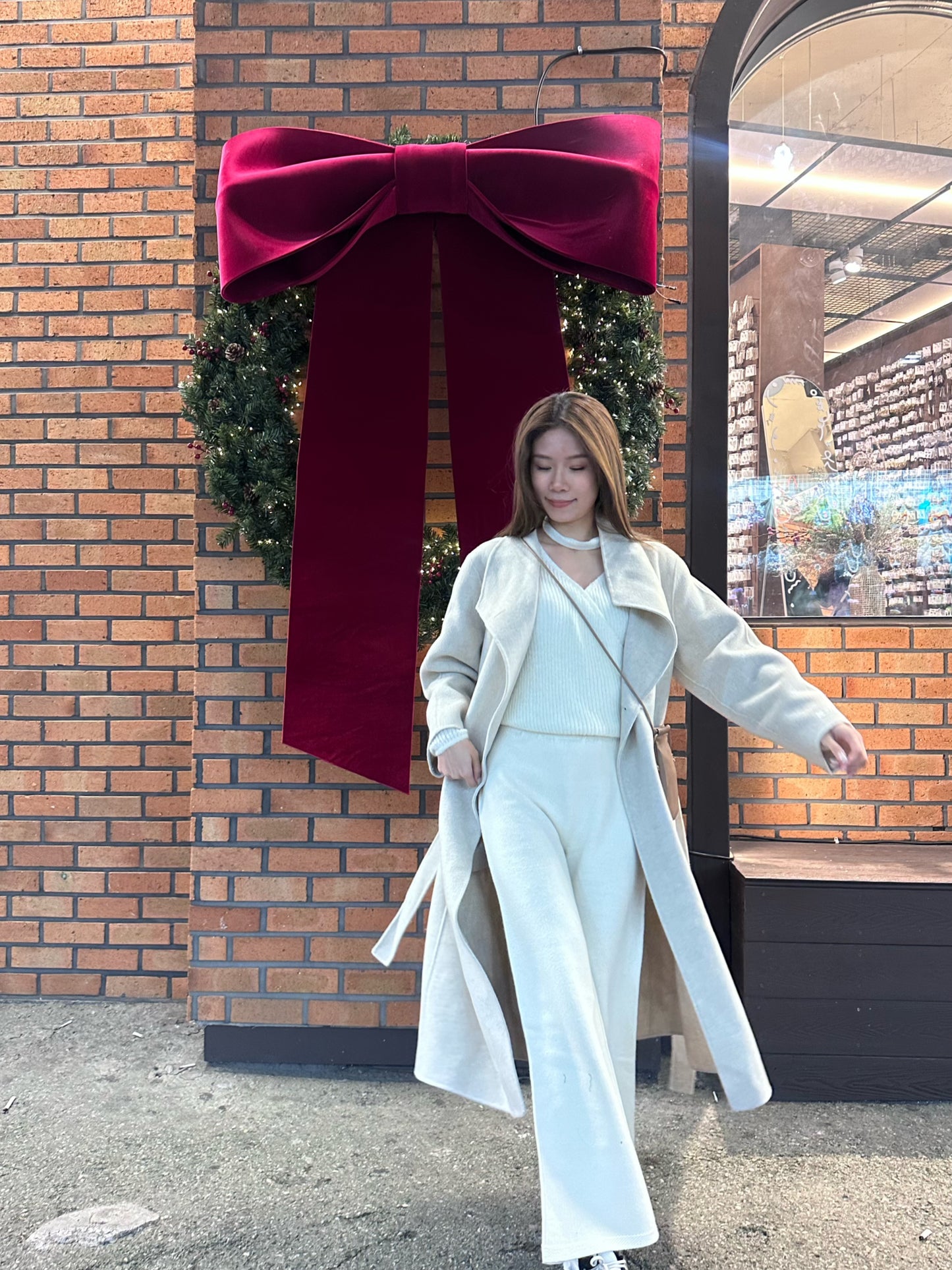 Double Wool Maxi Coat