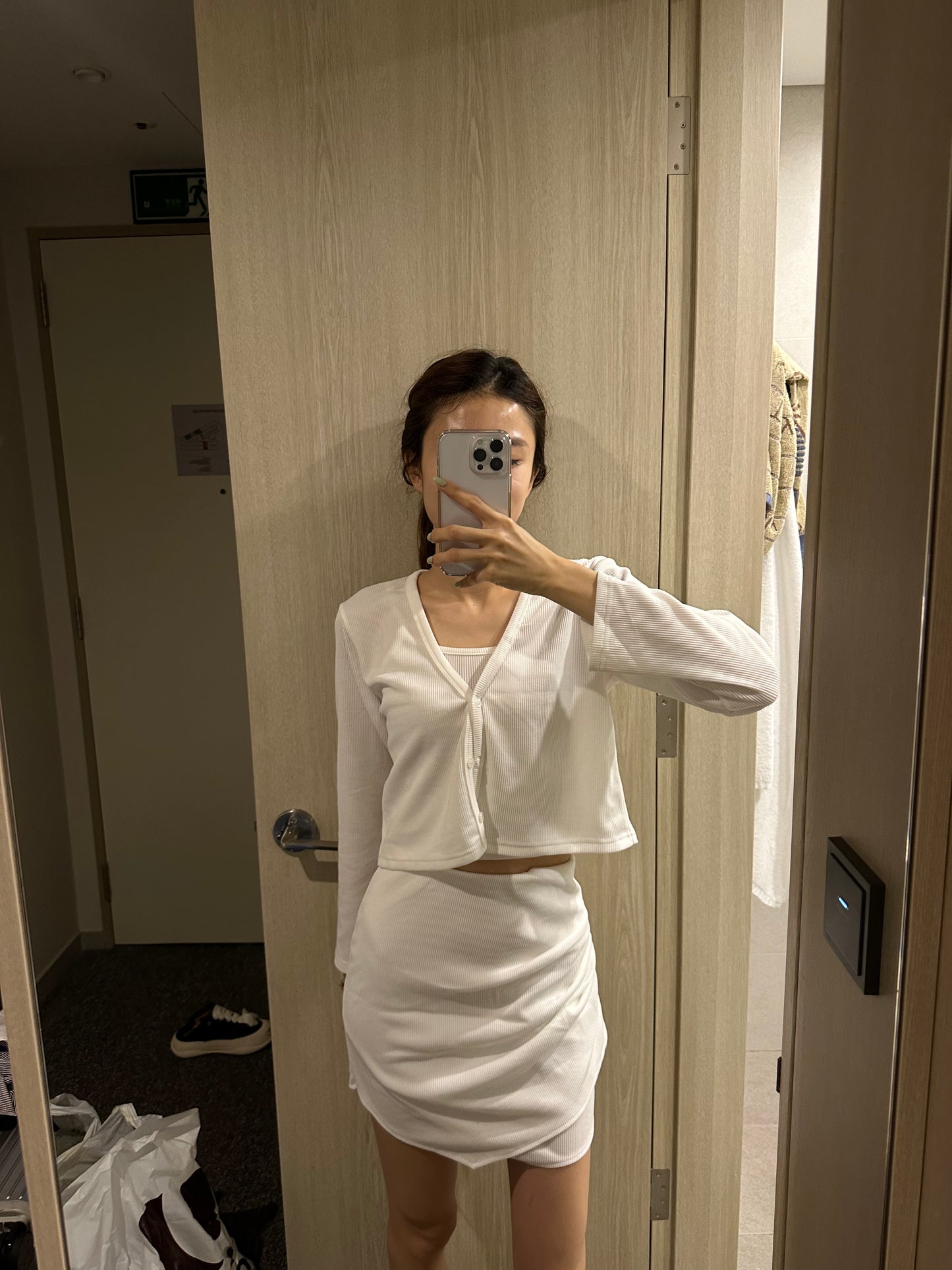 3 in 1 Top Cdg & Skirt Set