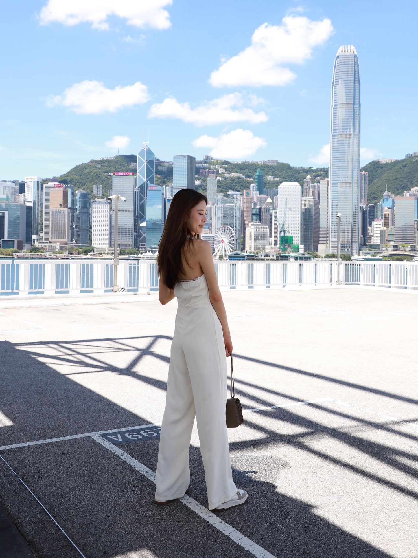 Cross Neck Jumpsuit
