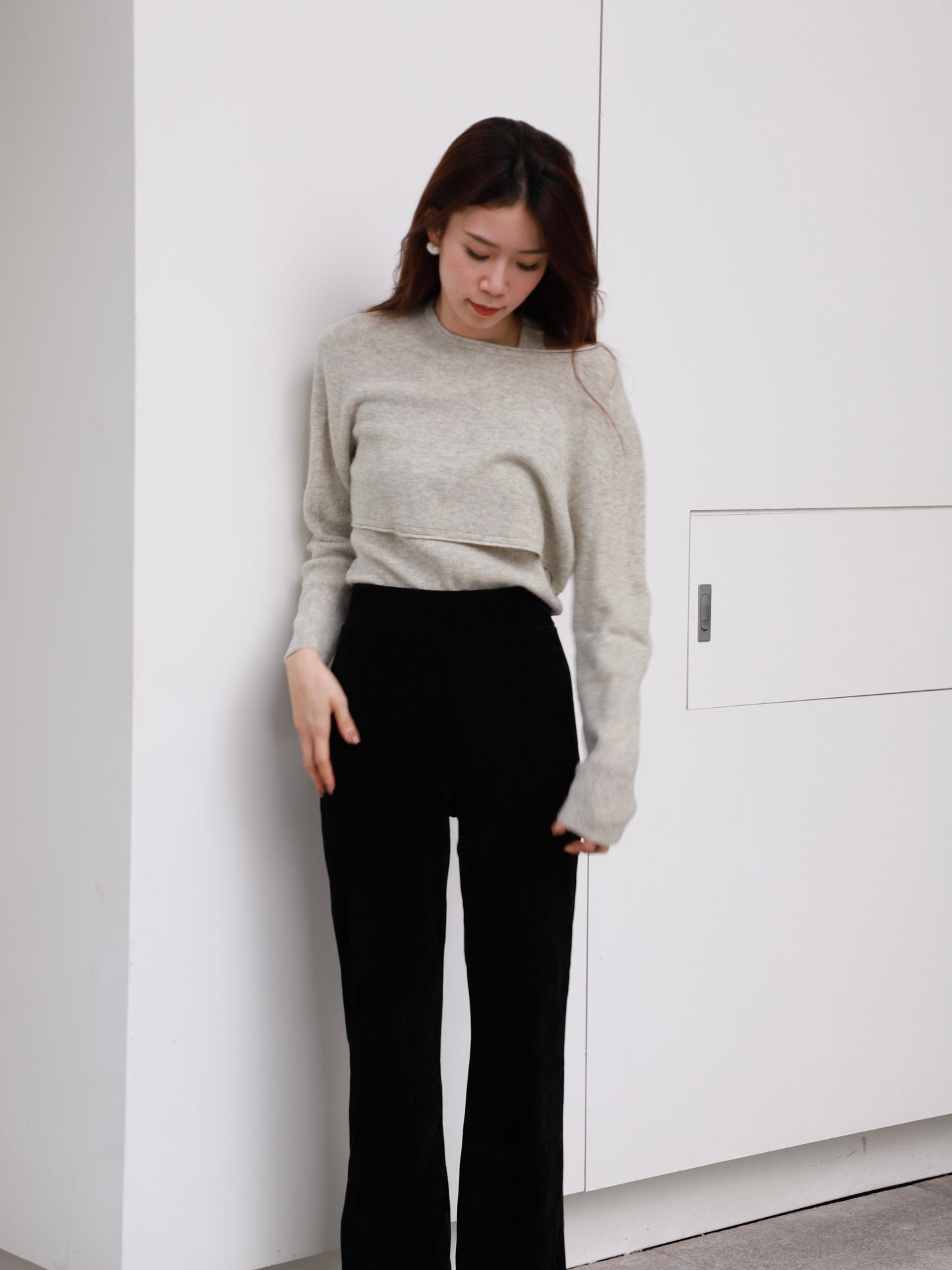 Double Layer Tank & Cardigan Set
