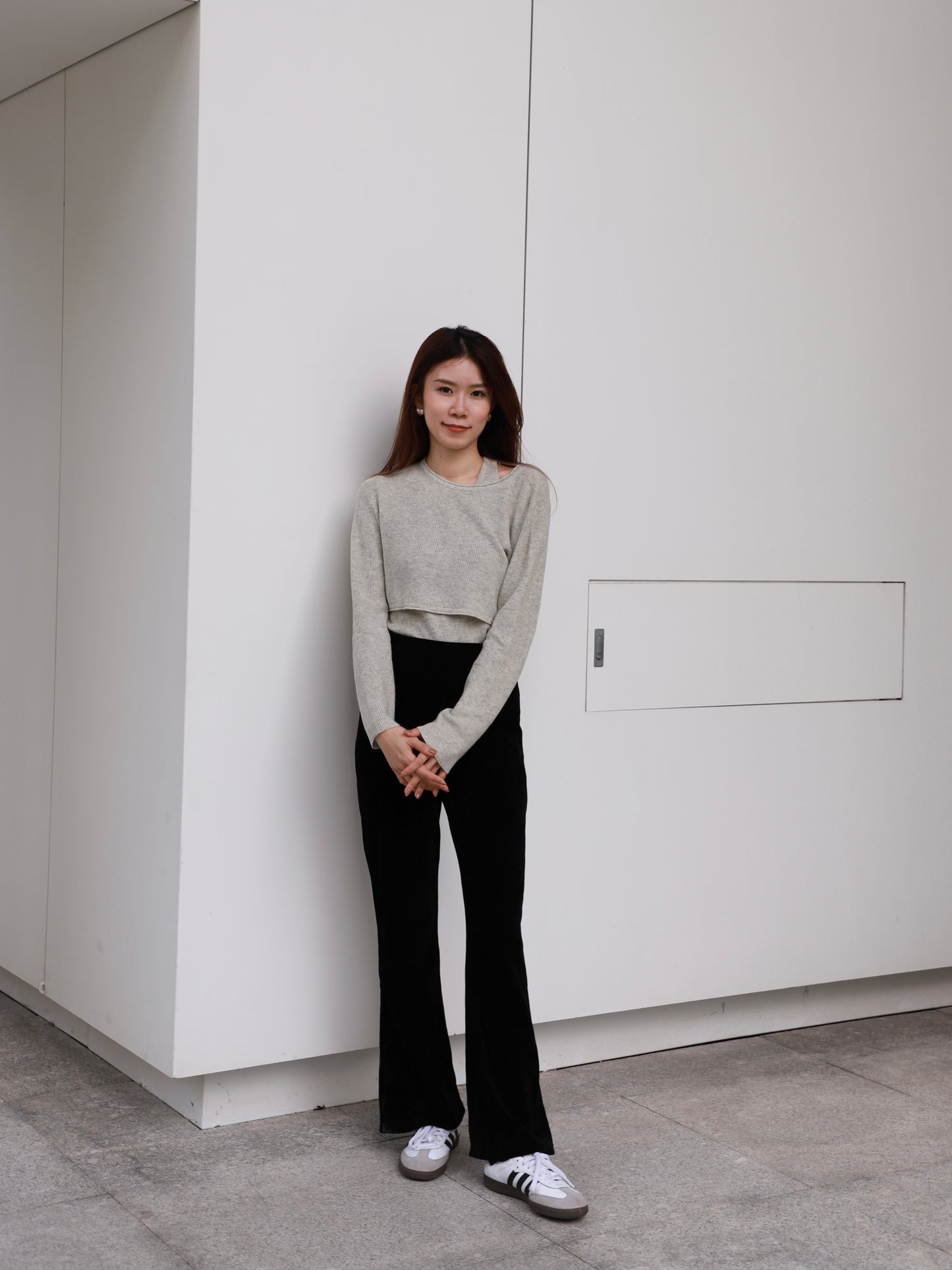 Double Layer Tank & Cardigan Set