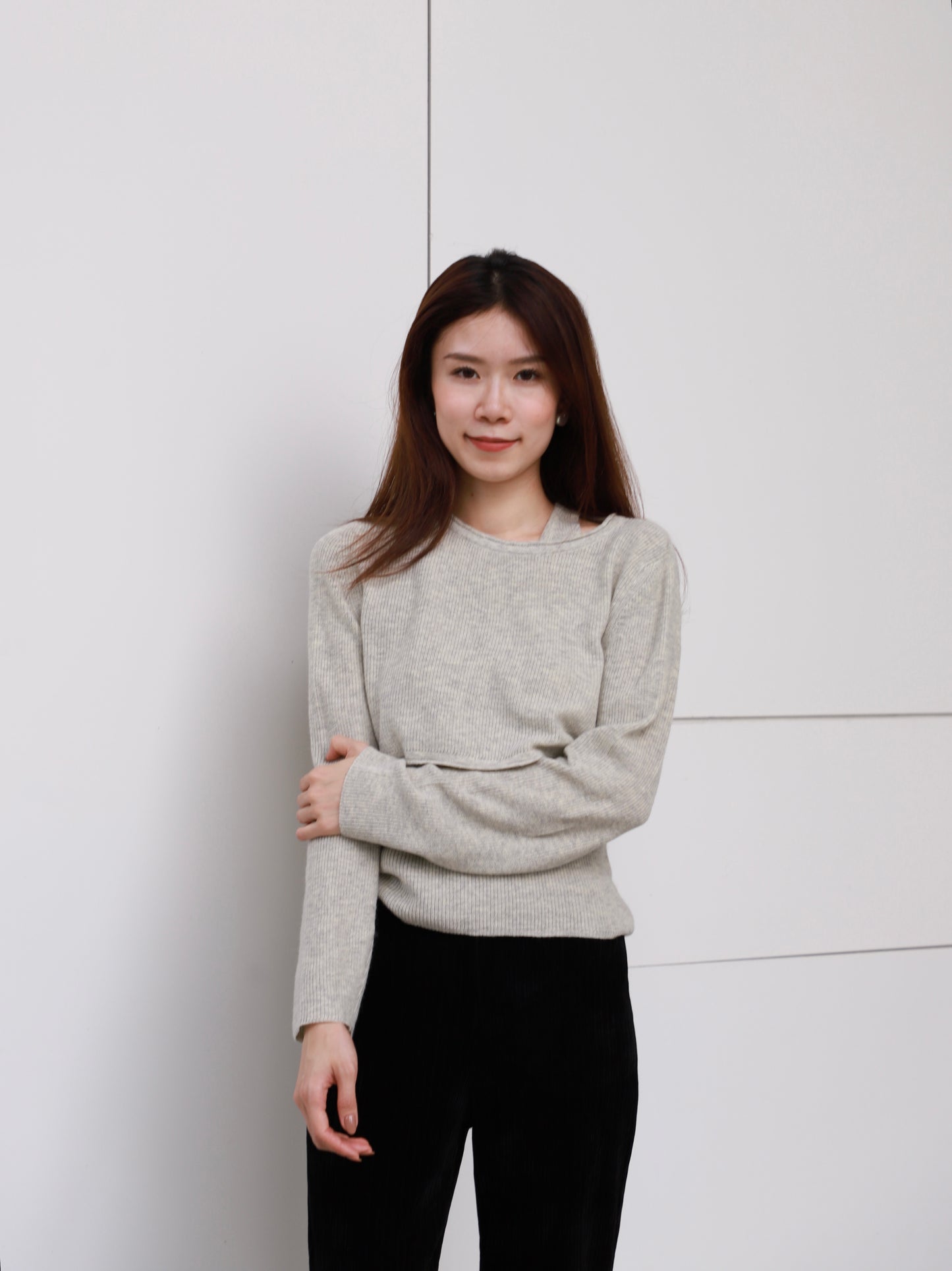 Double Layer Tank & Cardigan Set