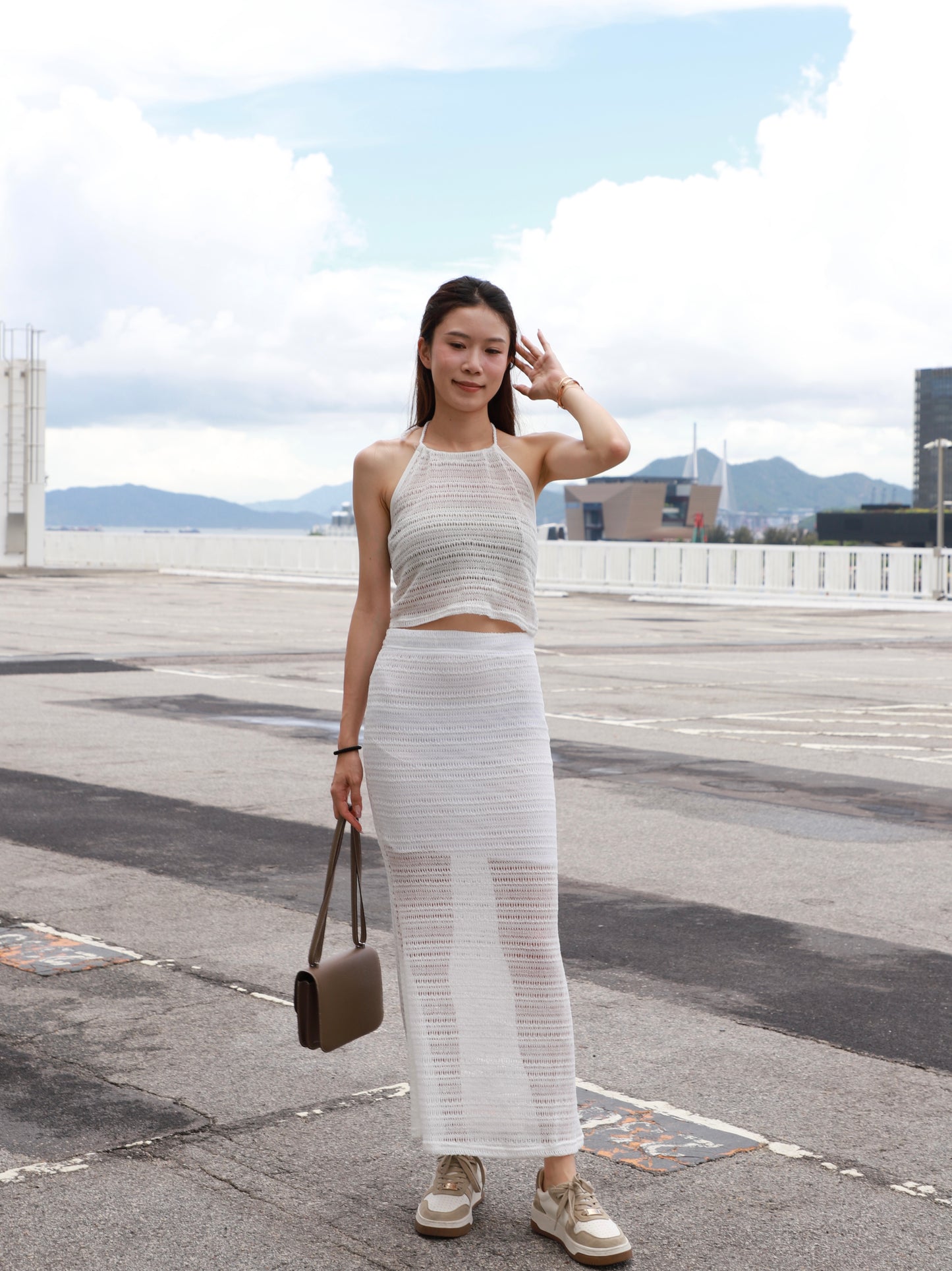Beach Like Top & Skirt Set