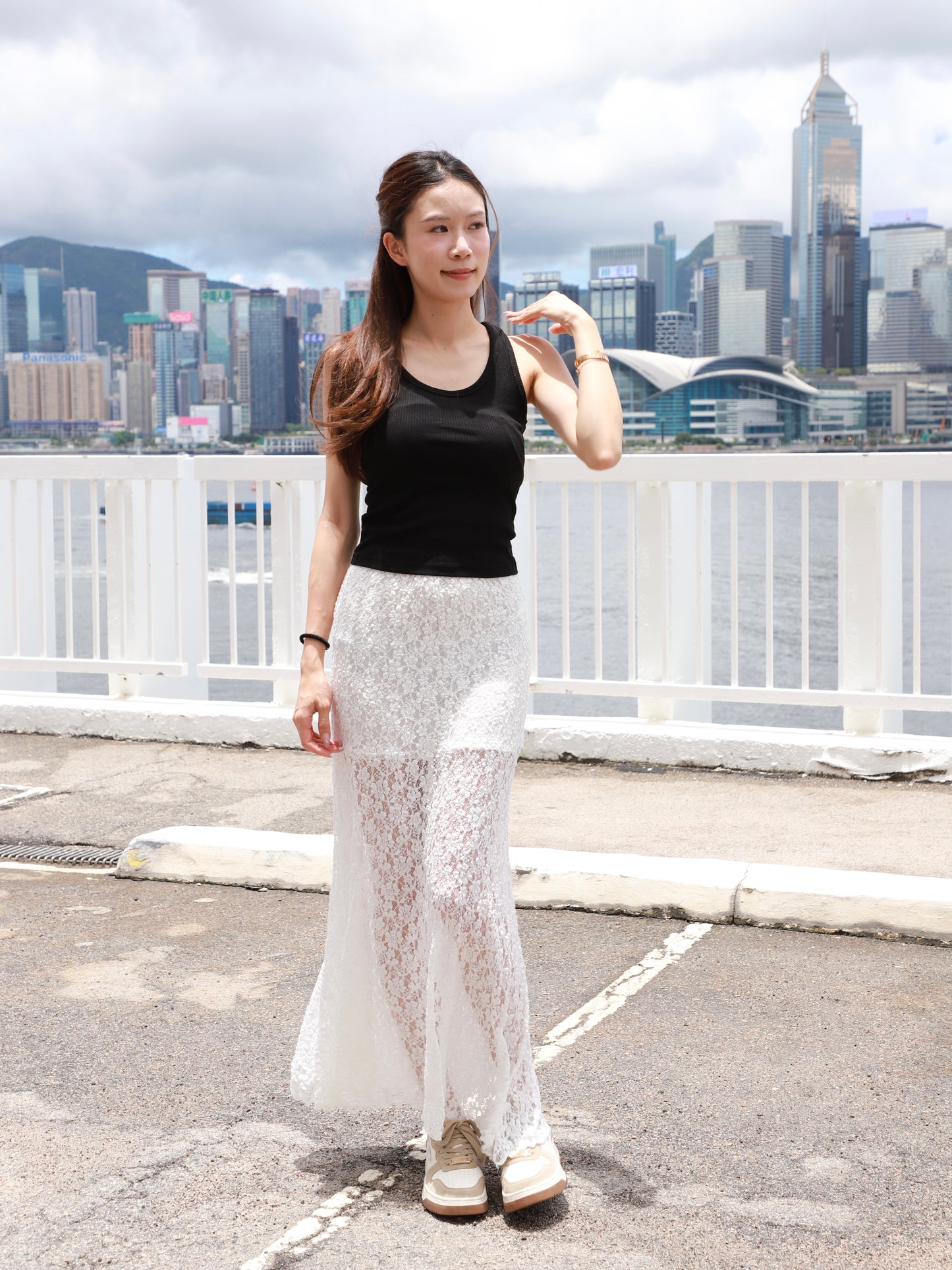 Twisted Knot Cotton Tank Top