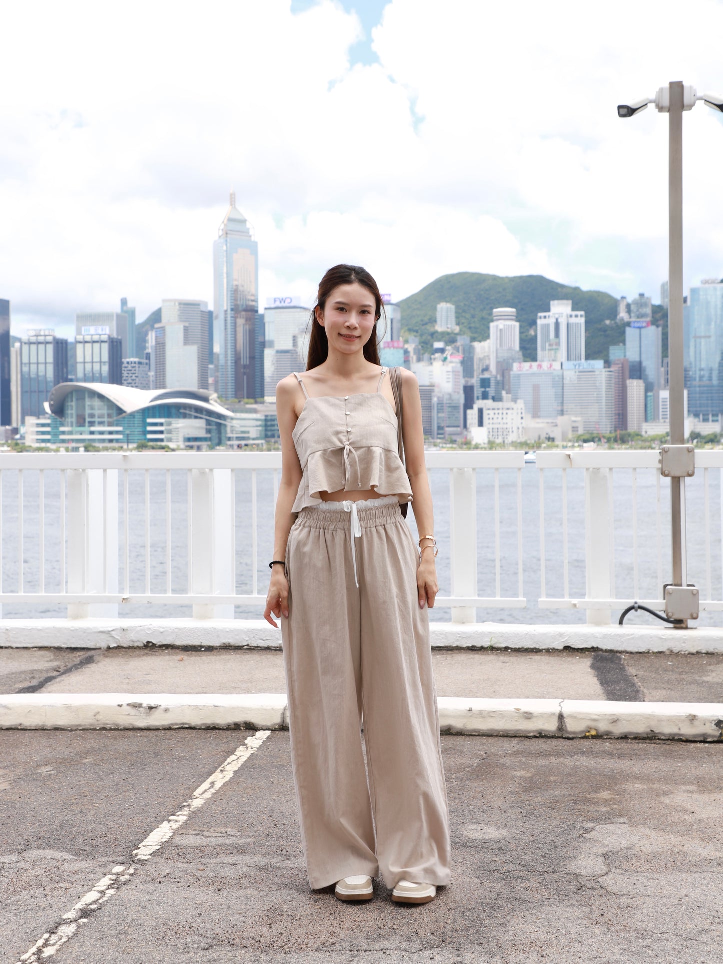 Linen Tank & Pants Set