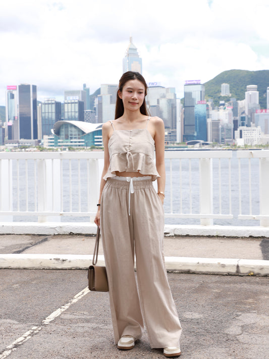Linen Tank & Pants Set