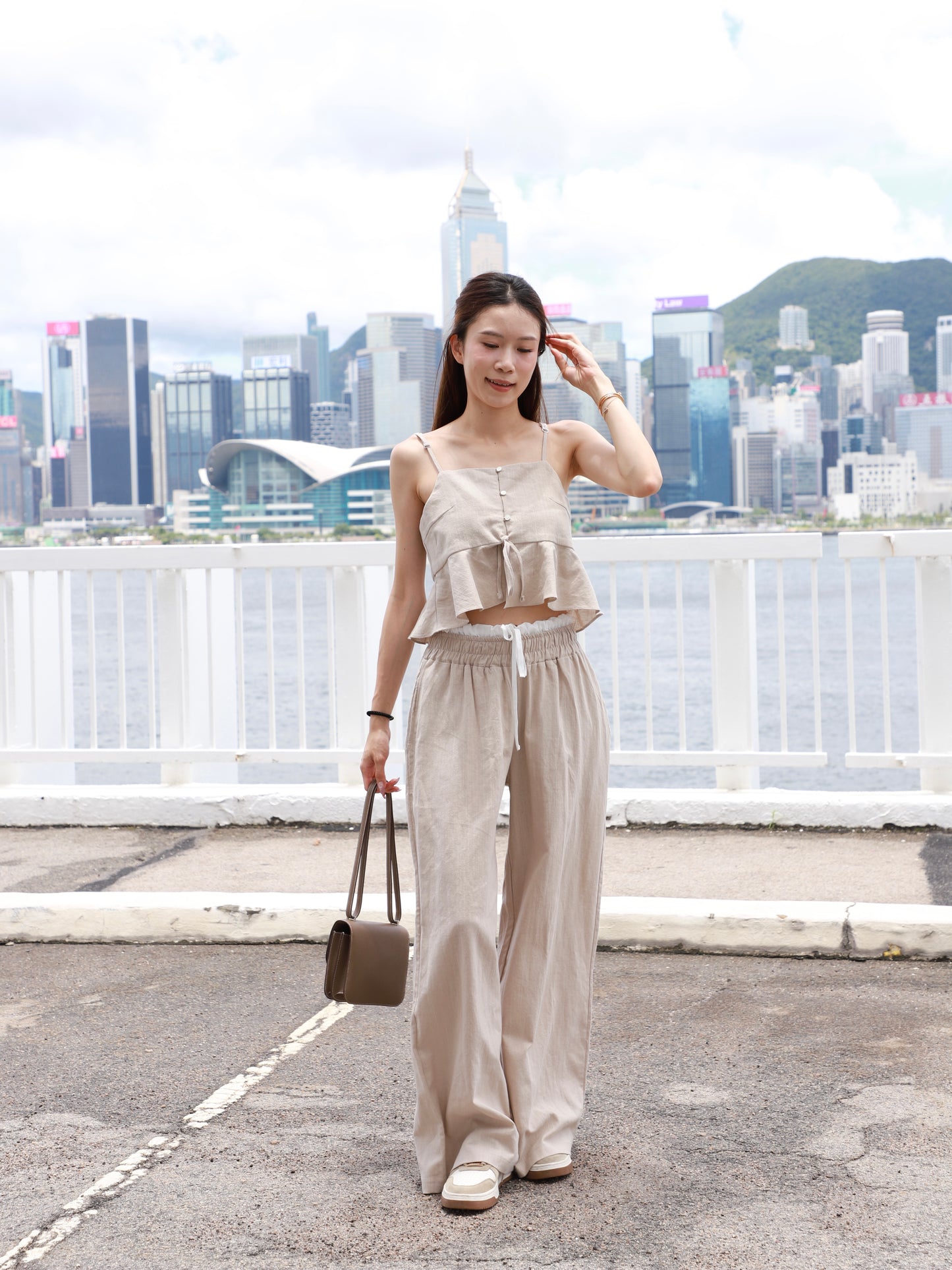Linen Tank & Pants Set