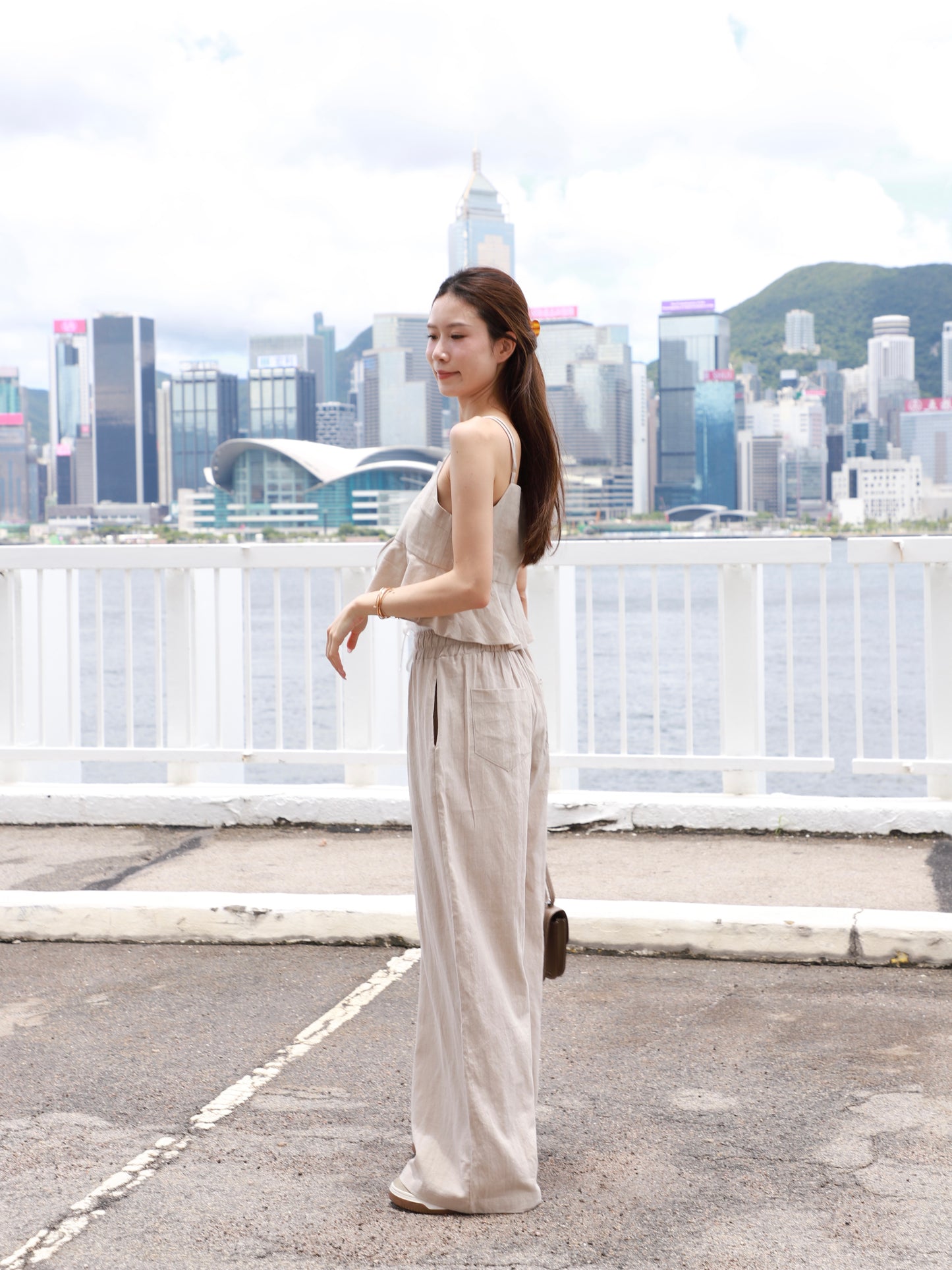 Linen Tank & Pants Set