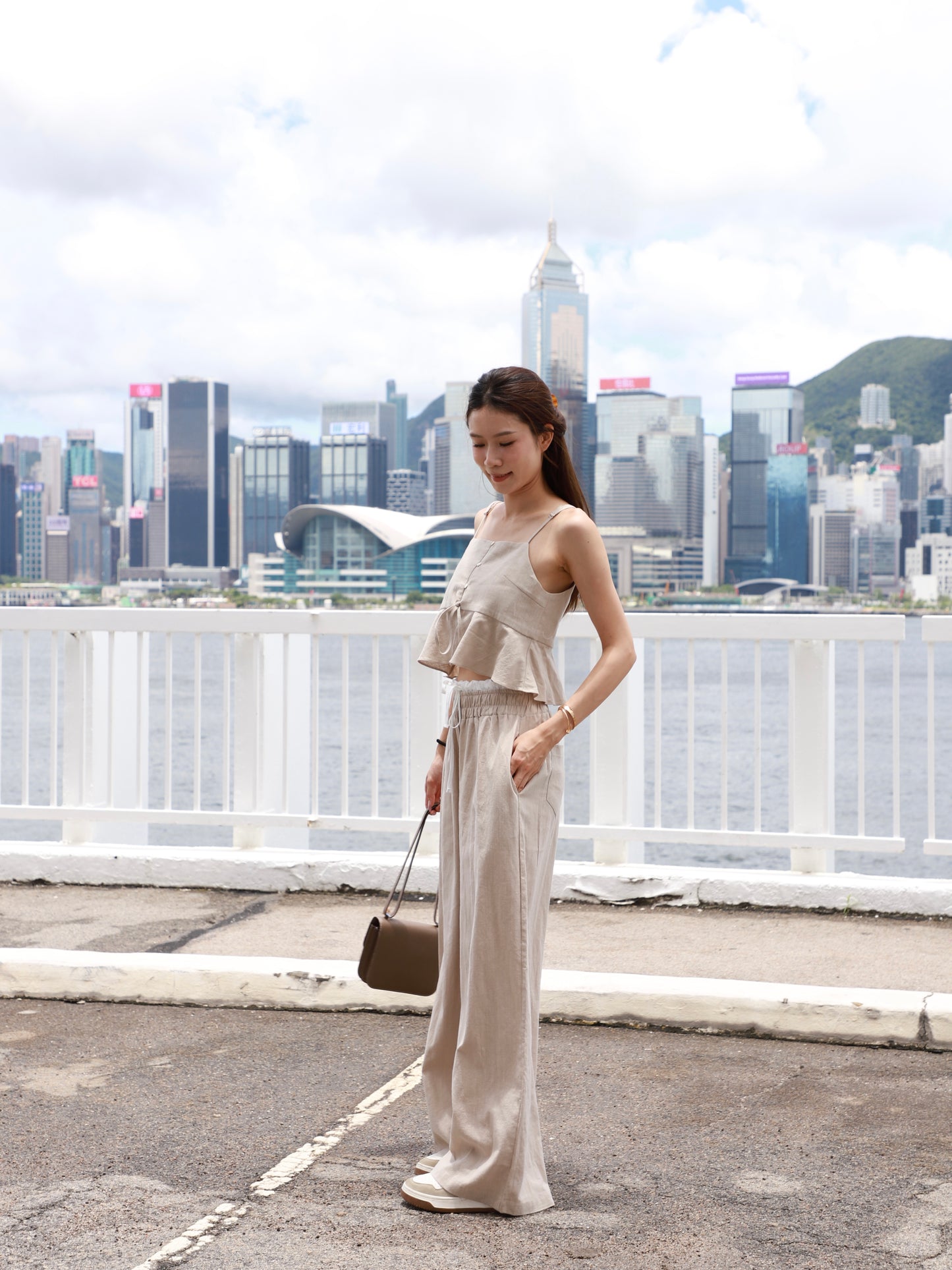 Linen Tank & Pants Set