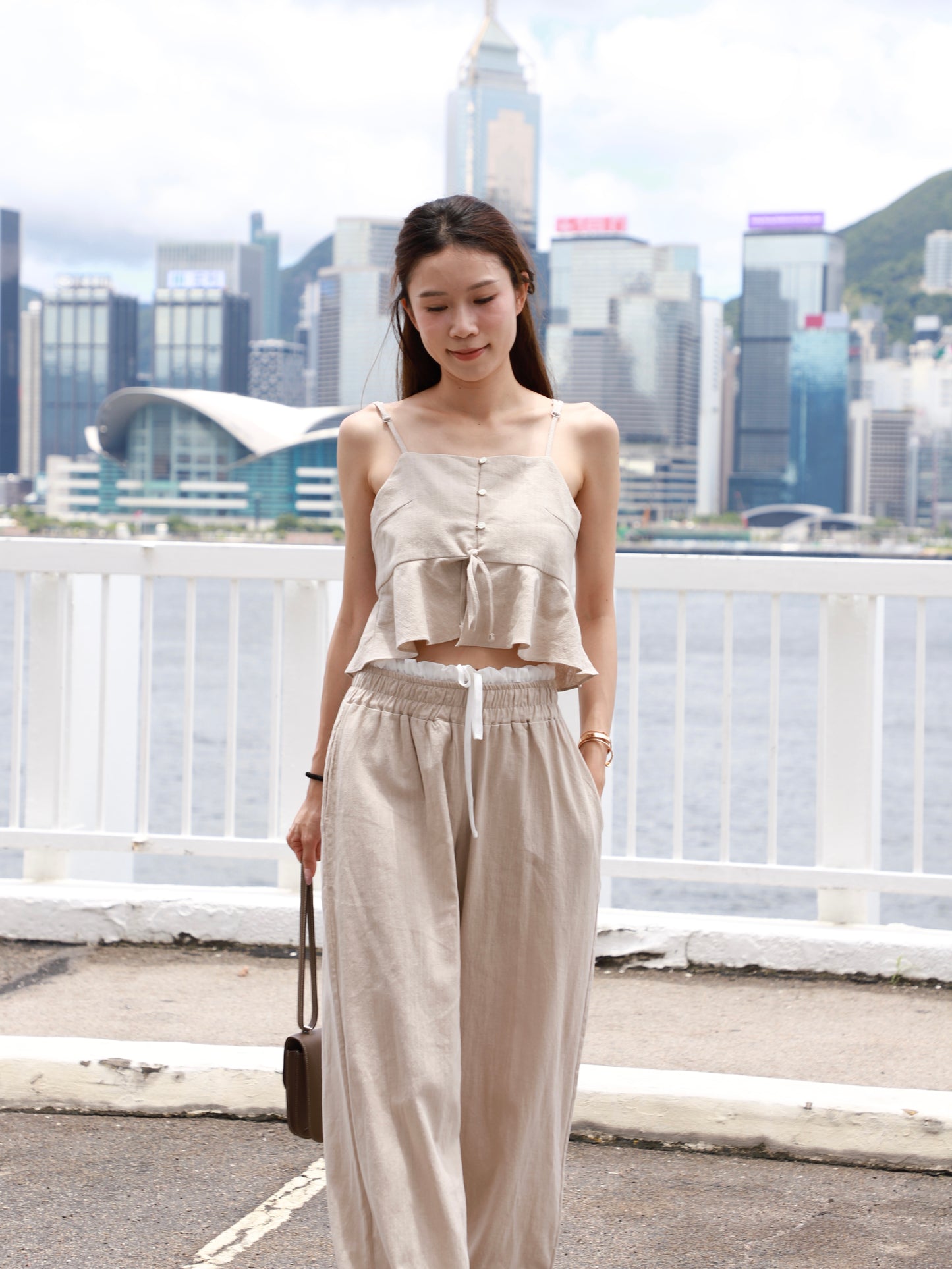 Linen Tank & Pants Set