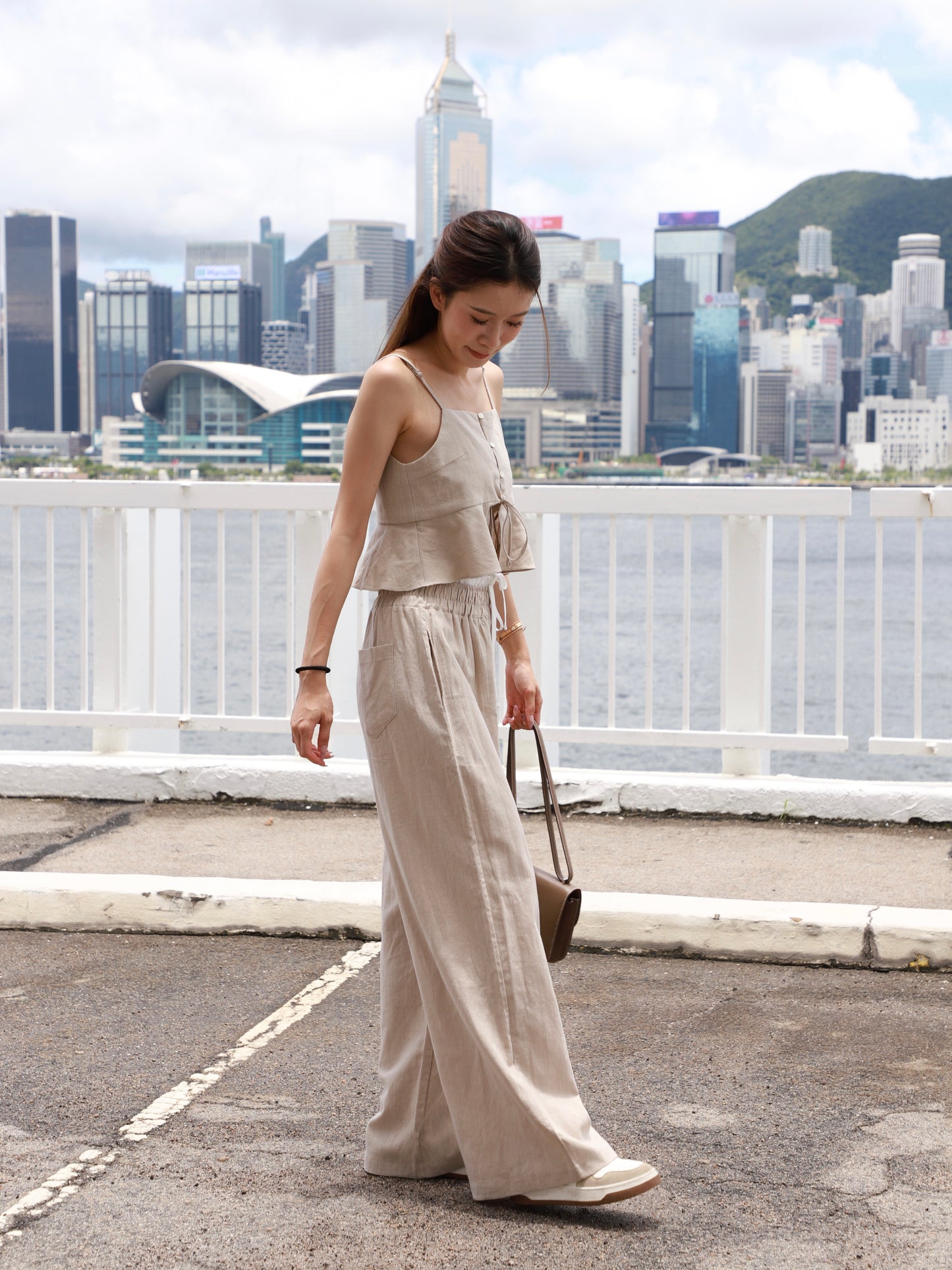Linen Tank & Pants Set