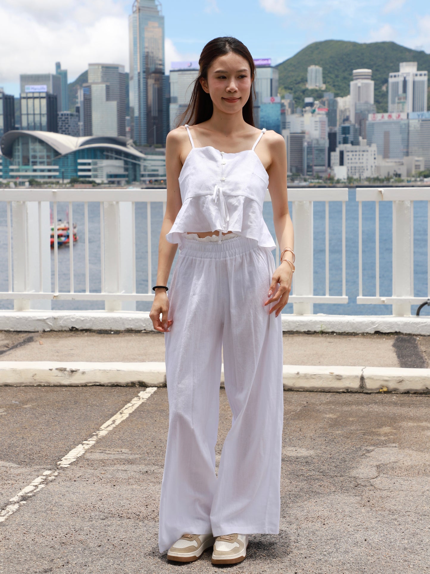 Linen Tank & Pants Set