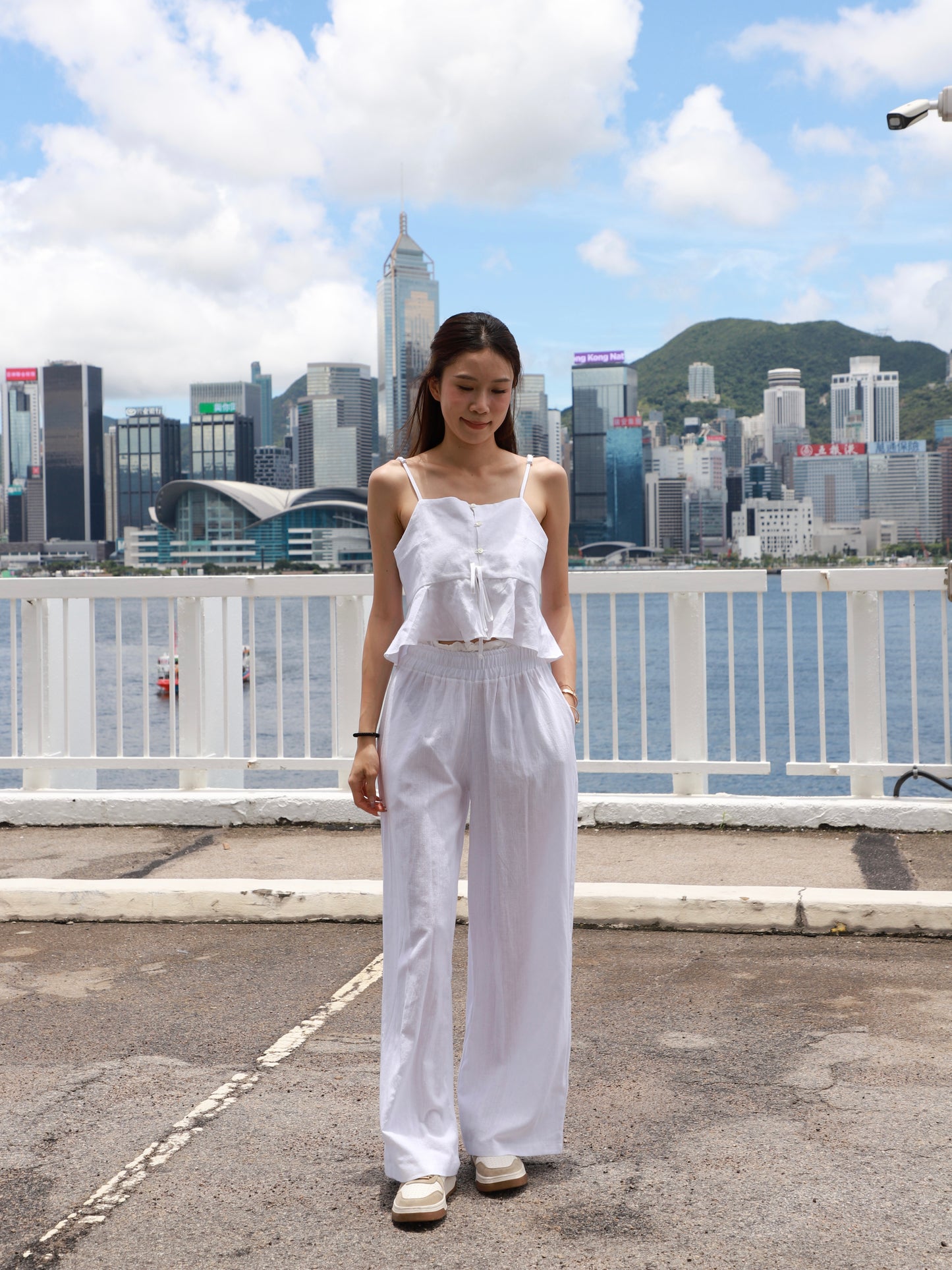 Linen Tank & Pants Set