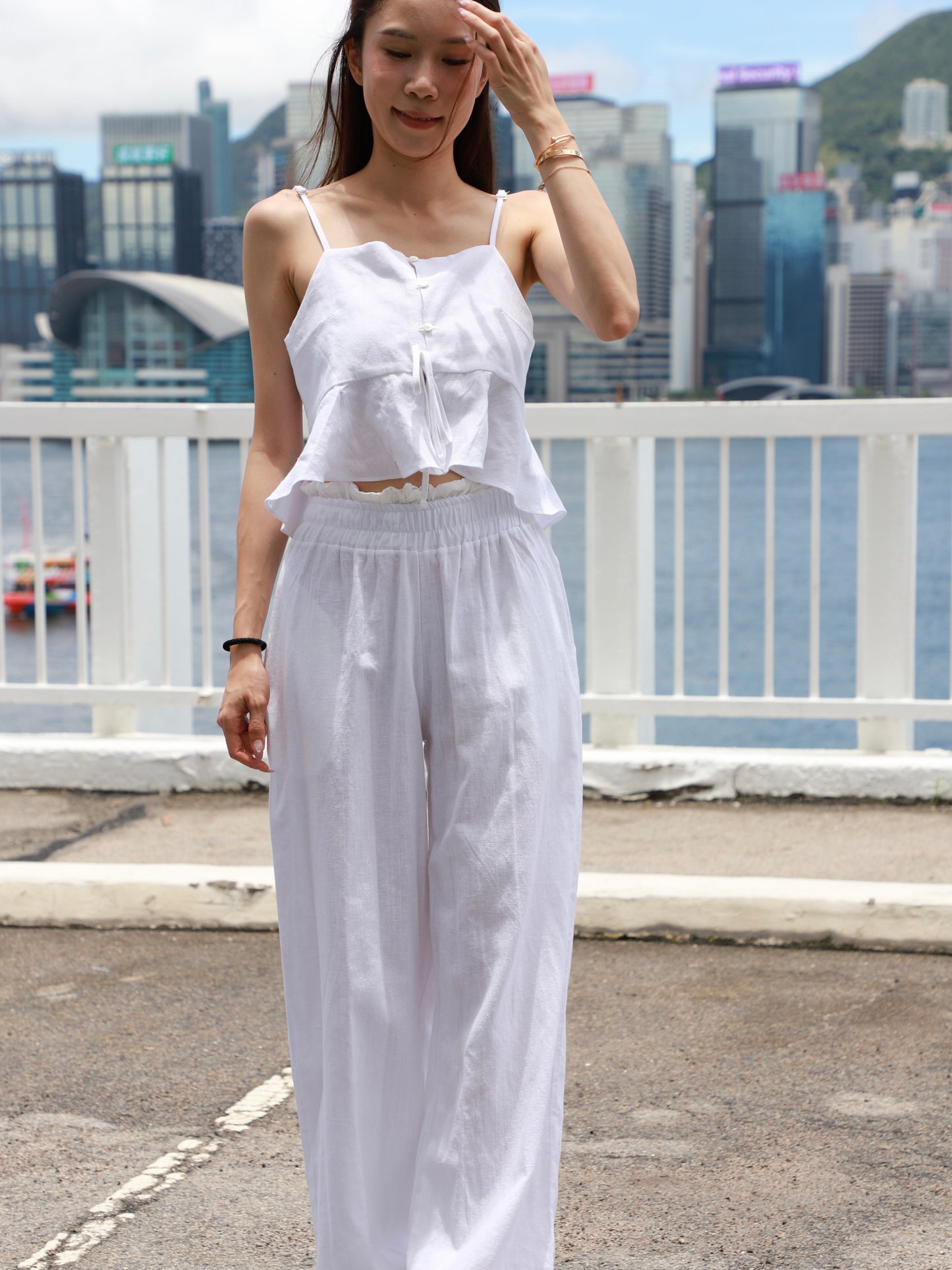 Linen Tank & Pants Set