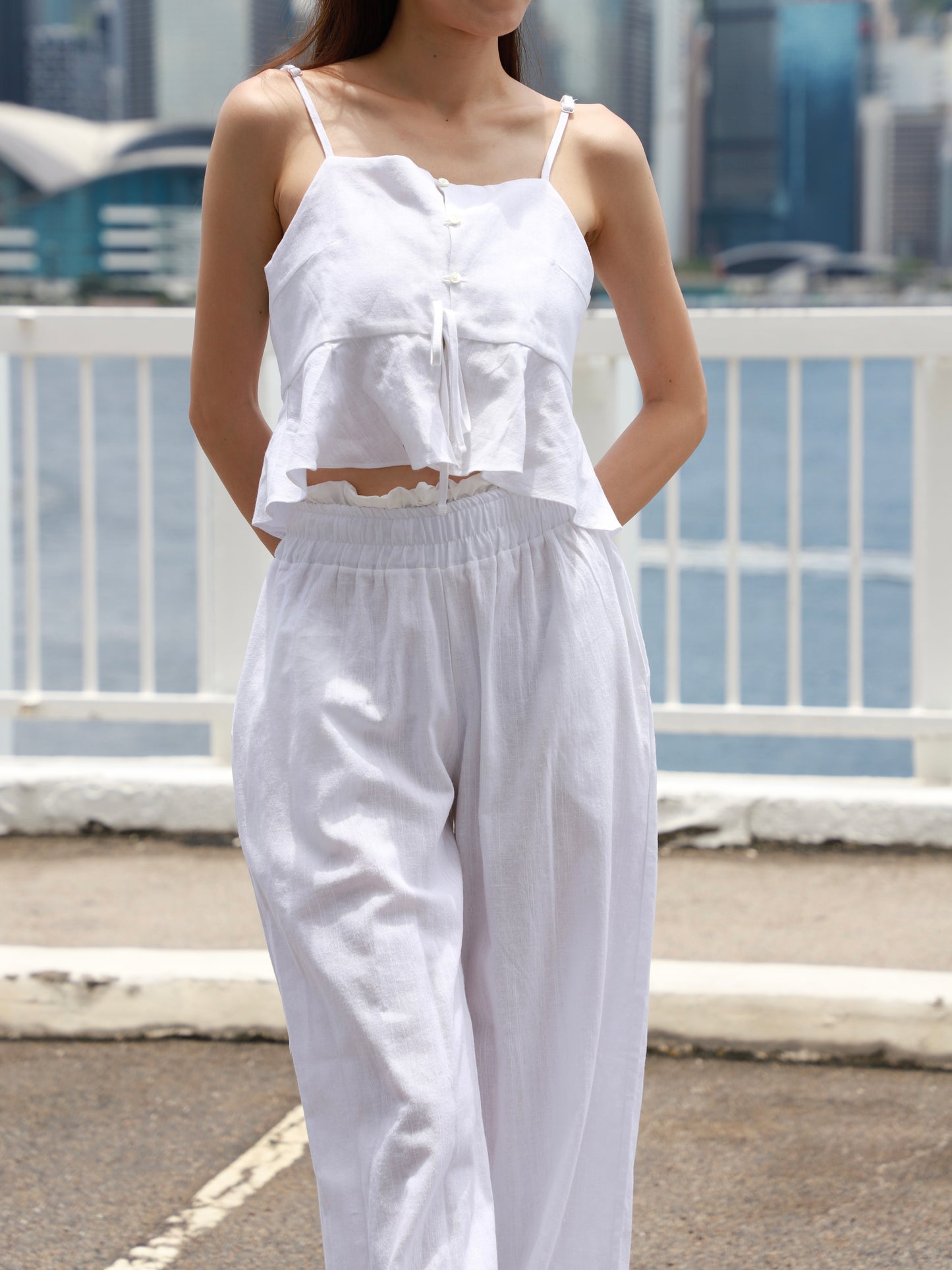 Linen Tank & Pants Set
