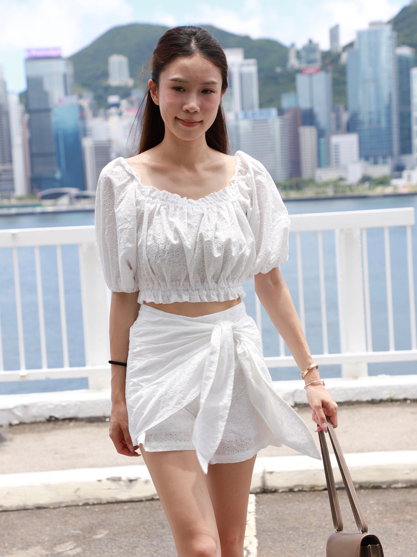 Flowery Top & Pants Set
