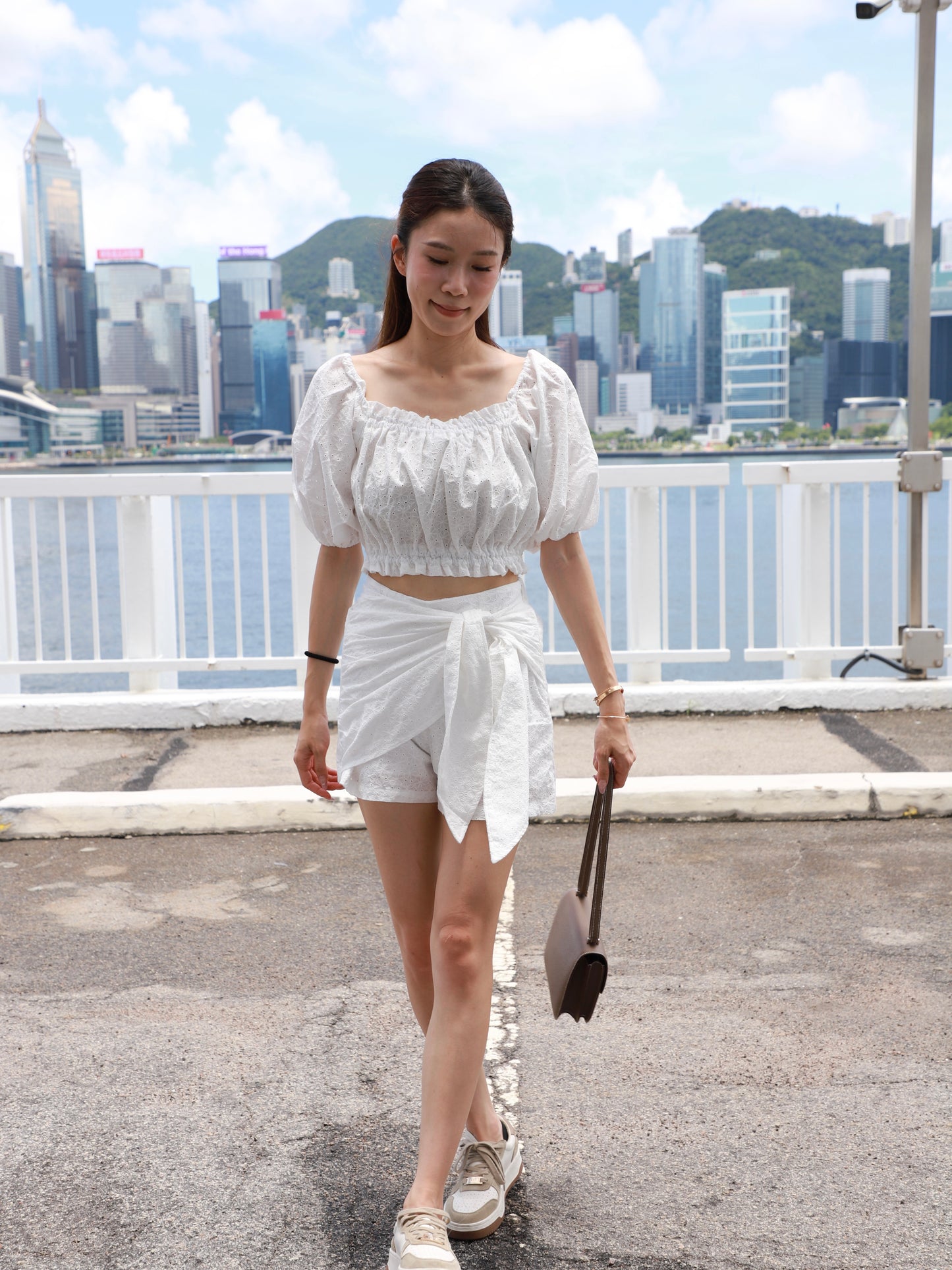 Flowery Top & Pants Set