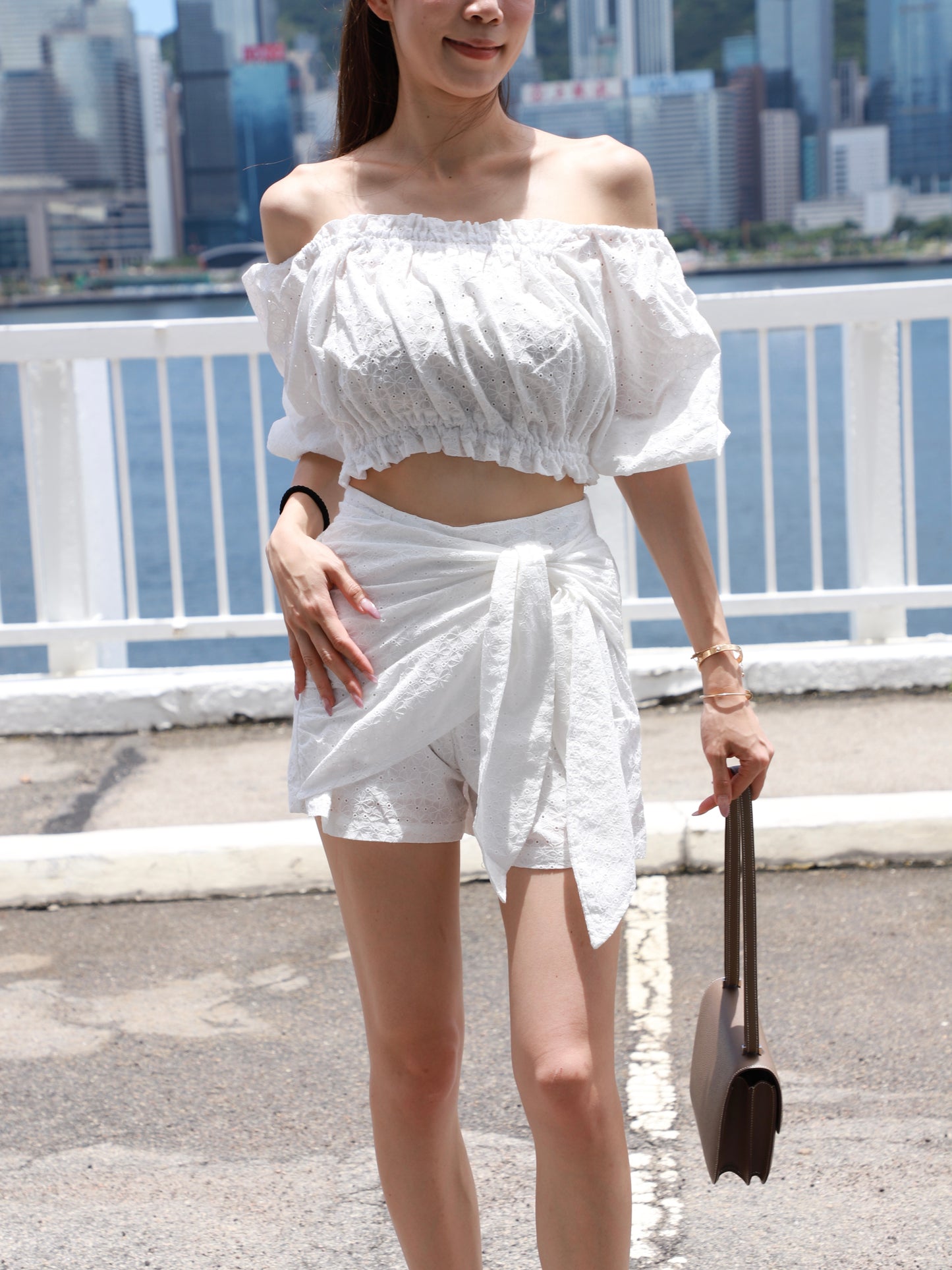 Flowery Top & Pants Set
