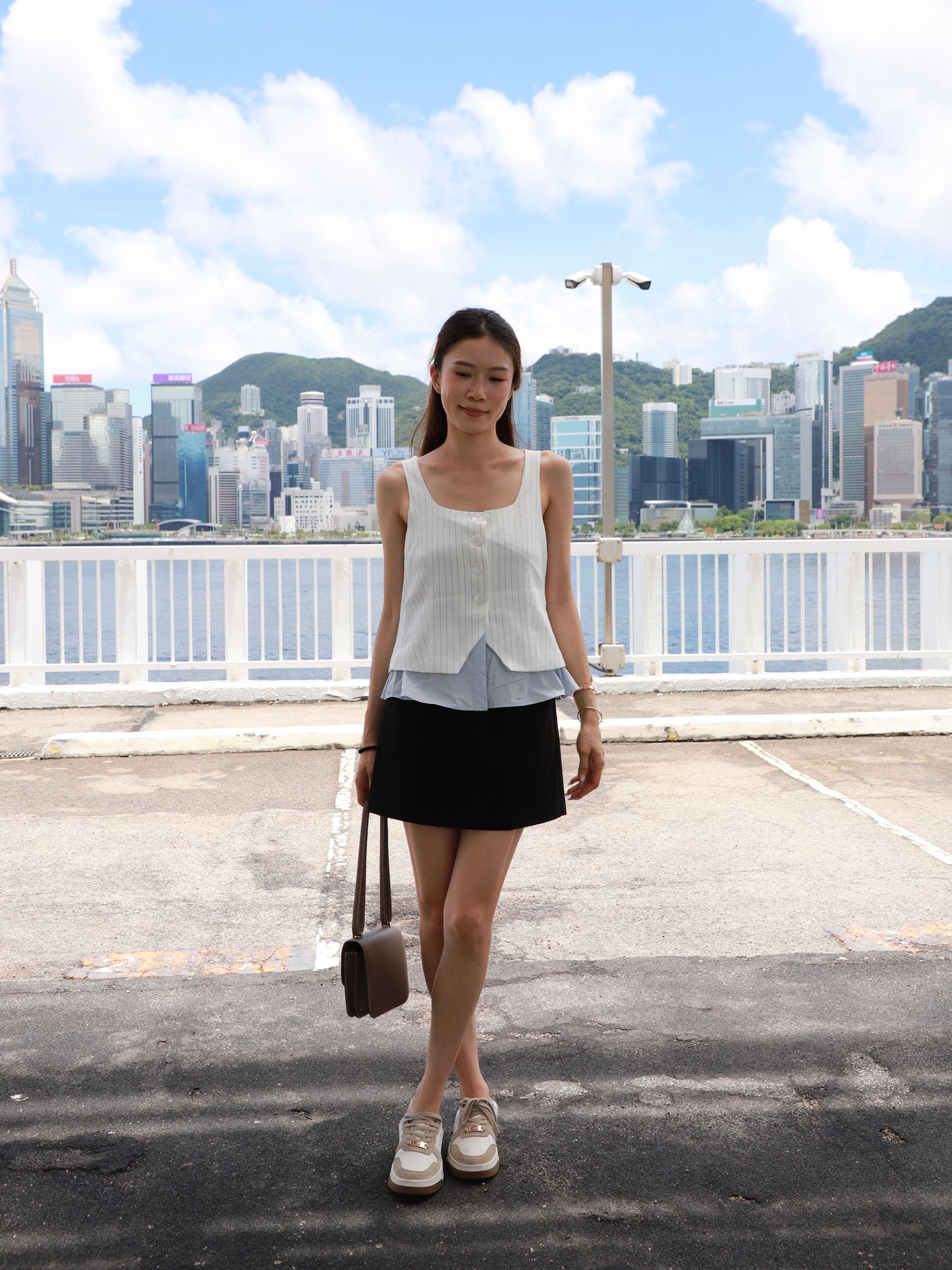 Shirt & Tank Mix Top